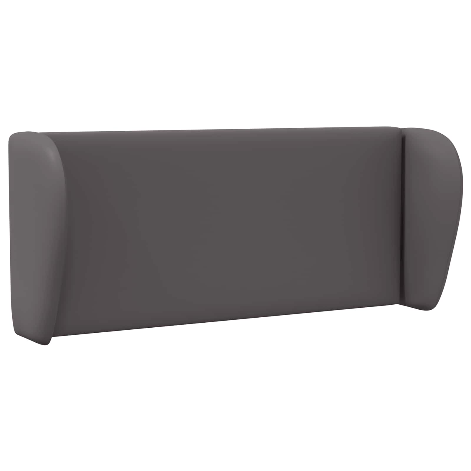 Kopfteil Ohr Dunkelgrau 40 x 23 x 6 cm PVC