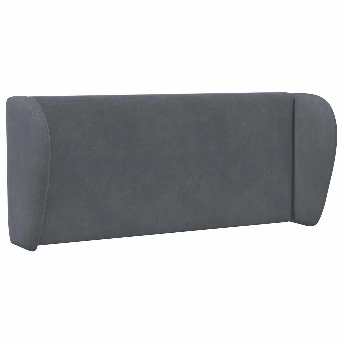 Kopfteil Ohr Dunkelgrau 40 x 23 x 6 cm Samt