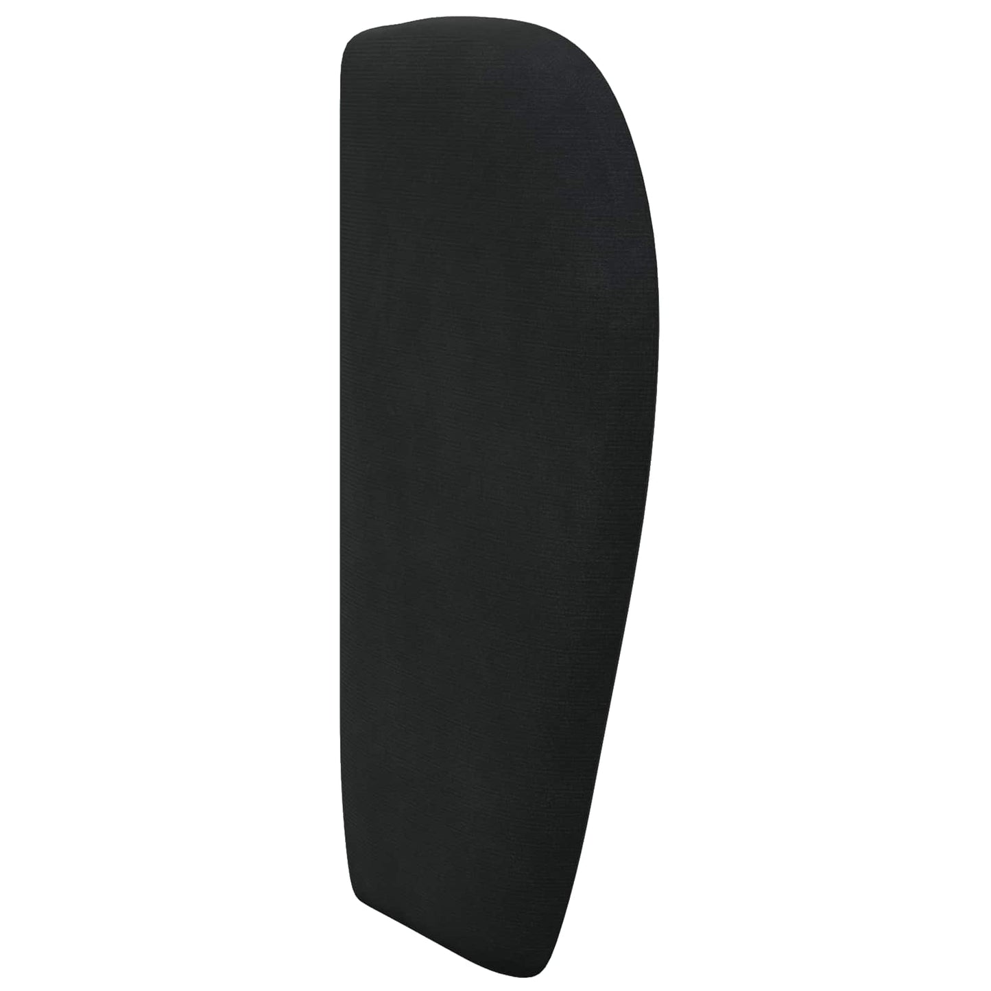 Kopfteil Ohr Schwarz 40 x 23 x 6 cm Samt