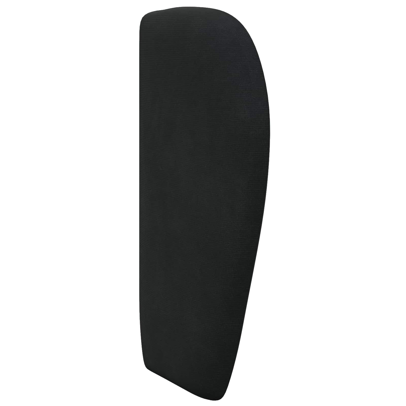 Kopfteil Ohr Schwarz 40 x 23 x 6 cm Samt