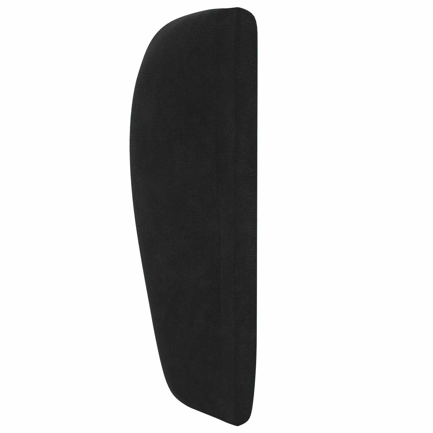 Kopfteil Ohr Schwarz 40 x 23 x 6 cm Samt