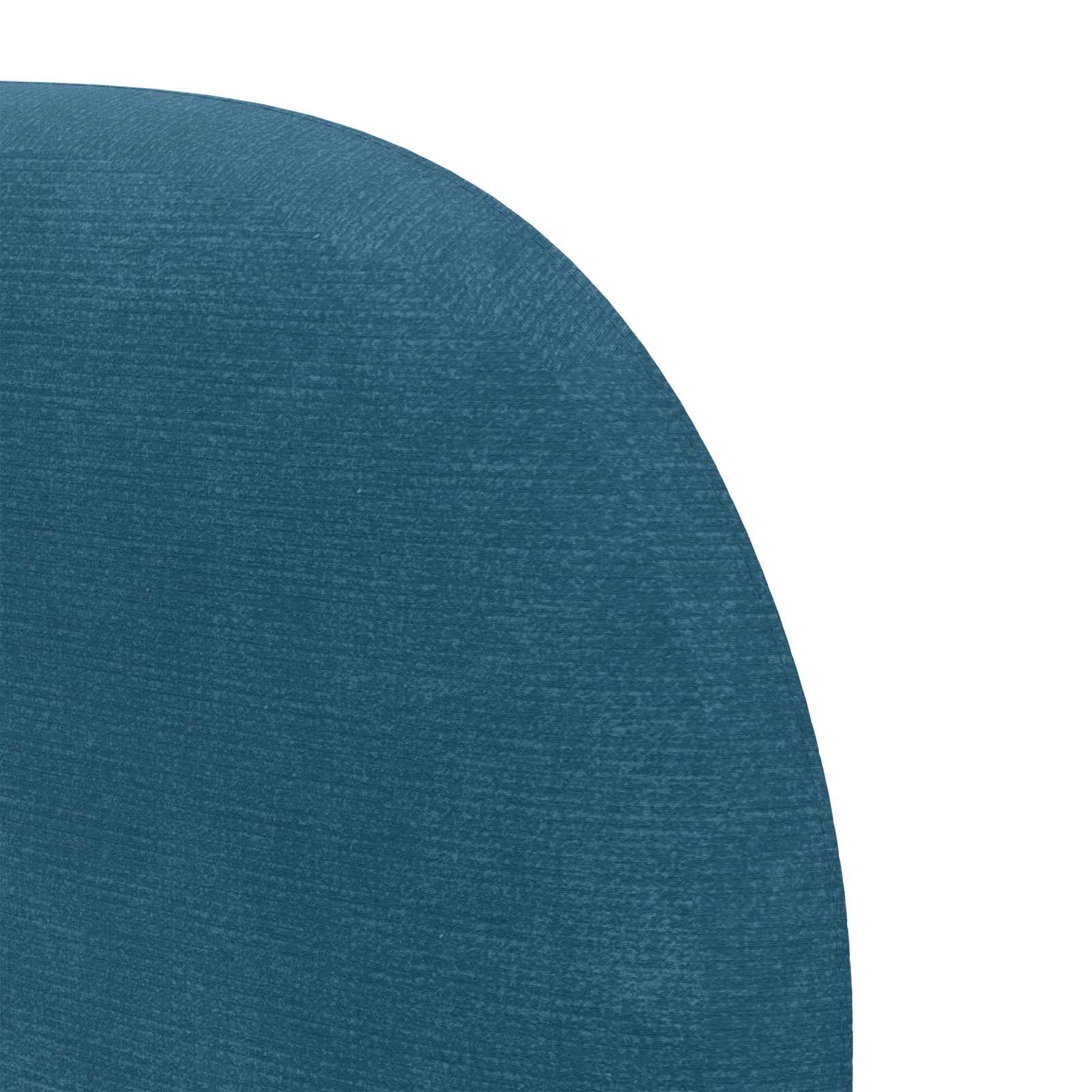 Kopfteil Ohr Blau 40 x 23 x 6 cm Samt