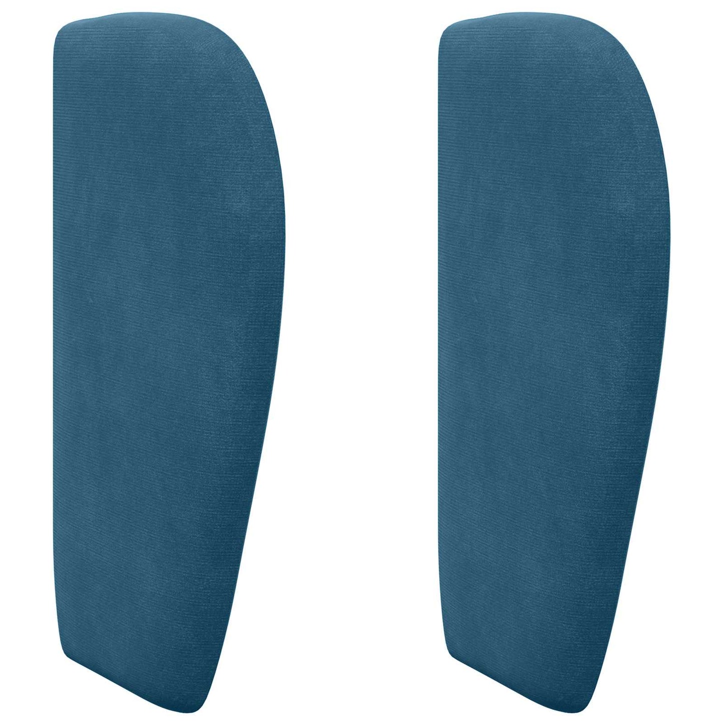 Kopfteil Ohr Blau 40 x 23 x 6 cm Samt