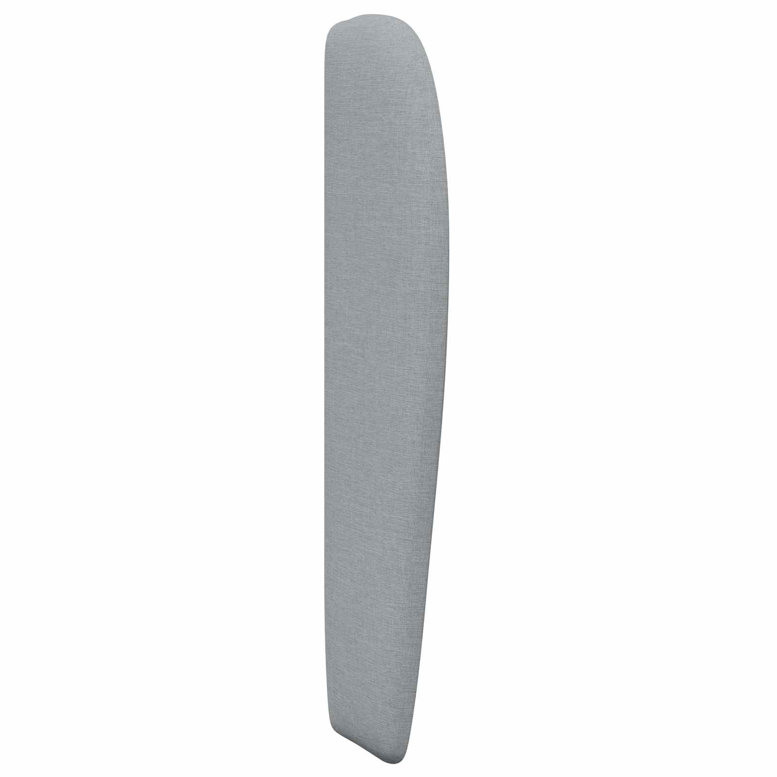 Kopfteil Ohr Hellgrau 80 x 23 x 6 cm Stoff