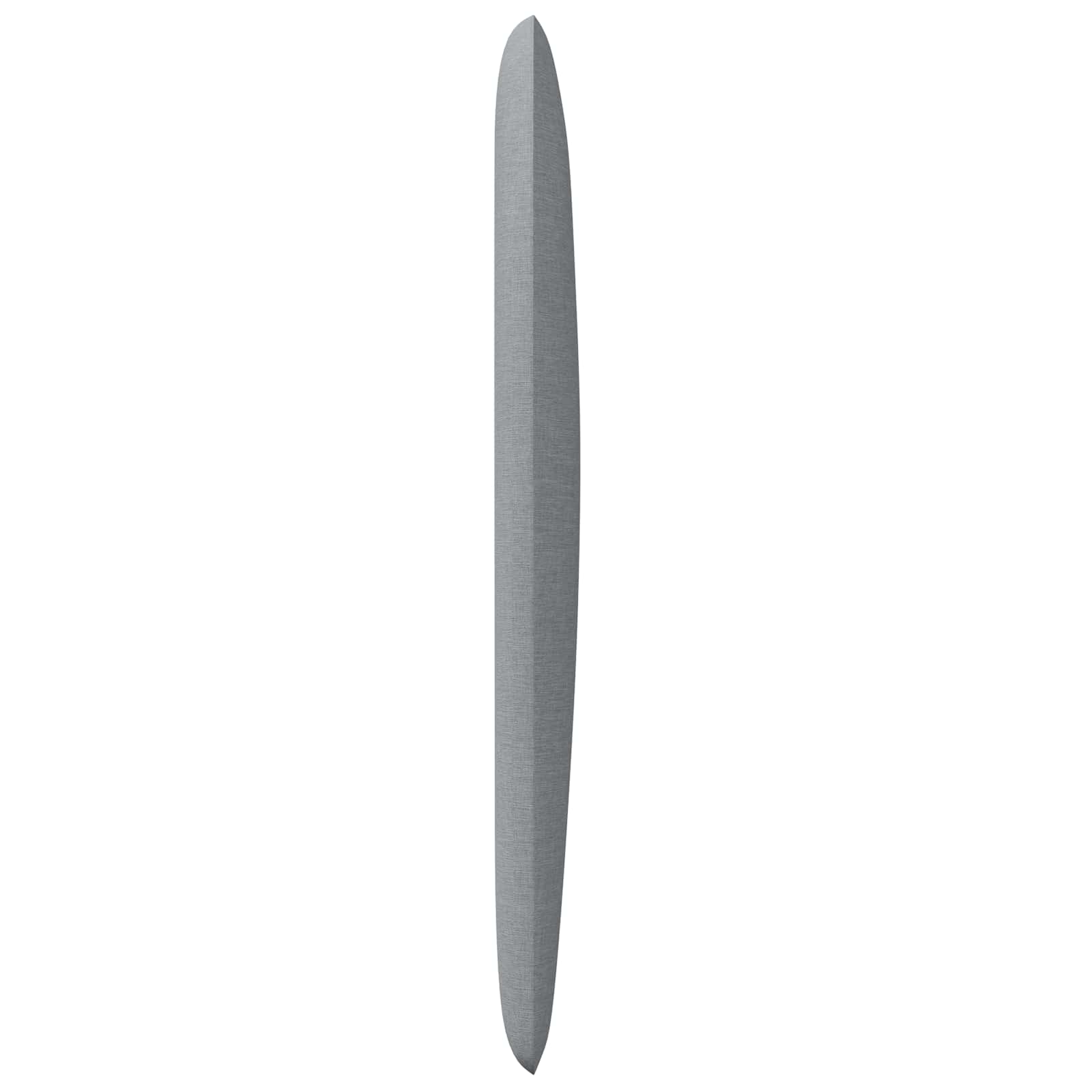 Kopfteil Ohr Hellgrau 80 x 23 x 6 cm Stoff