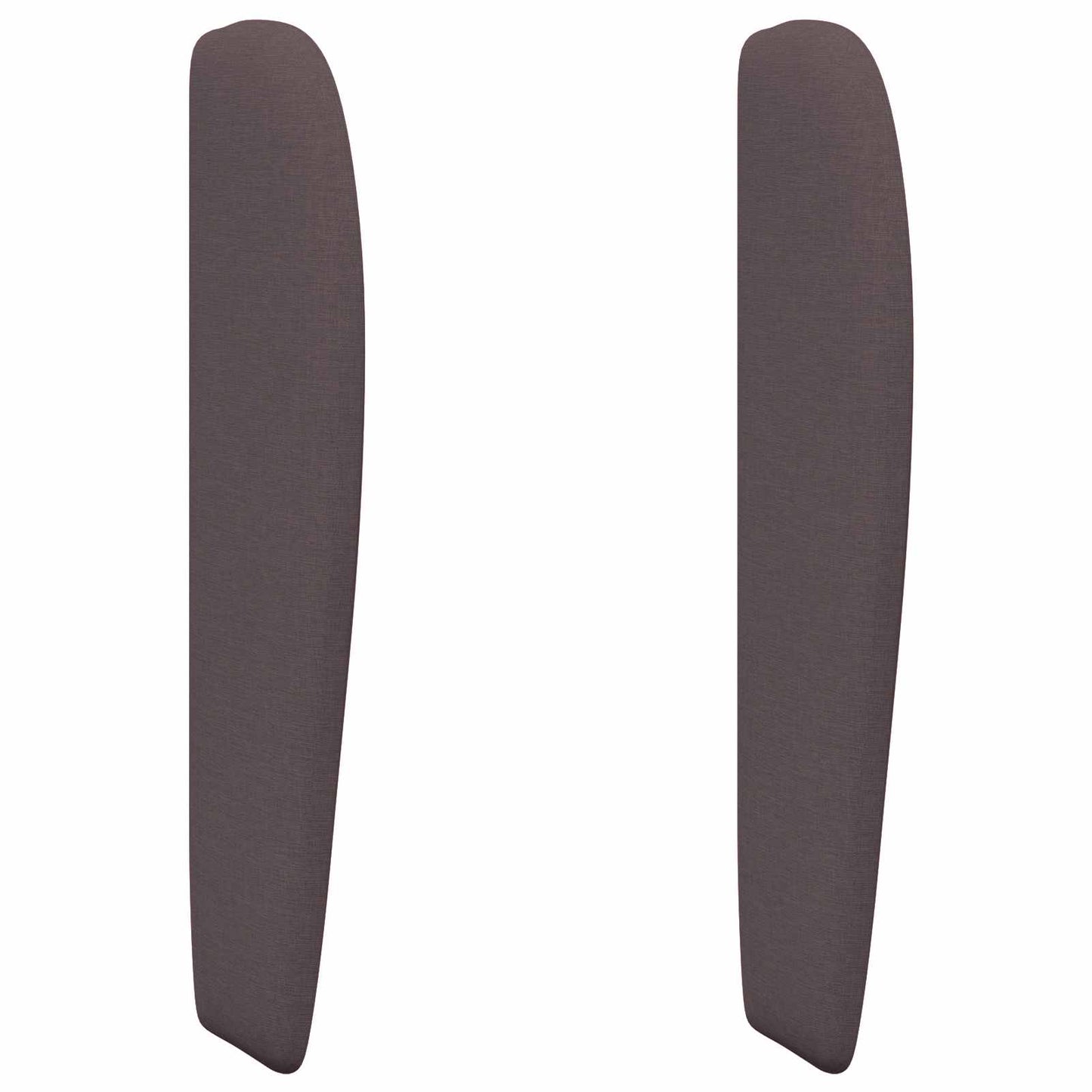 Kopfteil Ohr Braun 80 x 23 x 6 cm Stoff