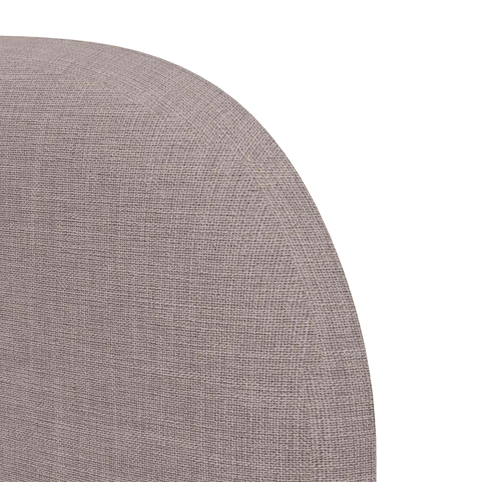 Kopfteil Ohr Beige 80 x 23 x 6 cm Stoff