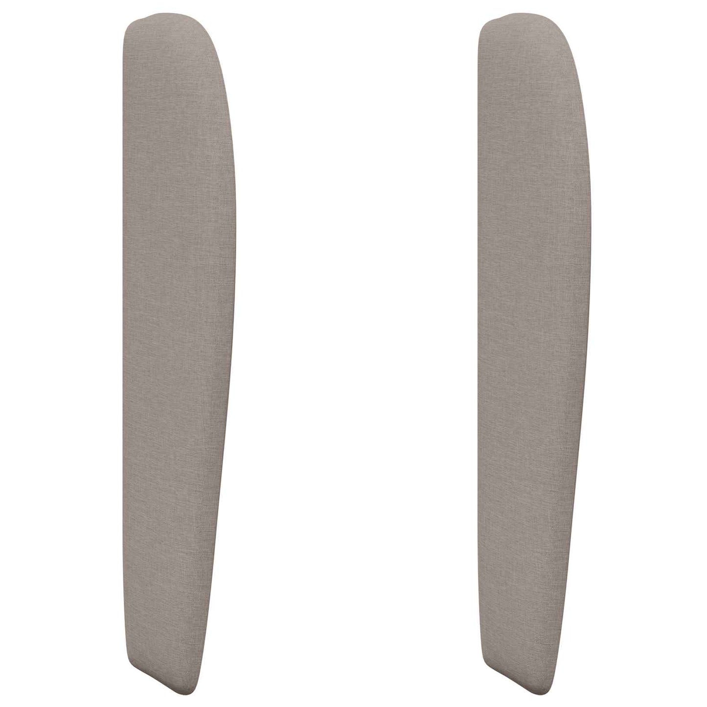 Kopfteil Ohr Beige 80 x 23 x 6 cm Stoff