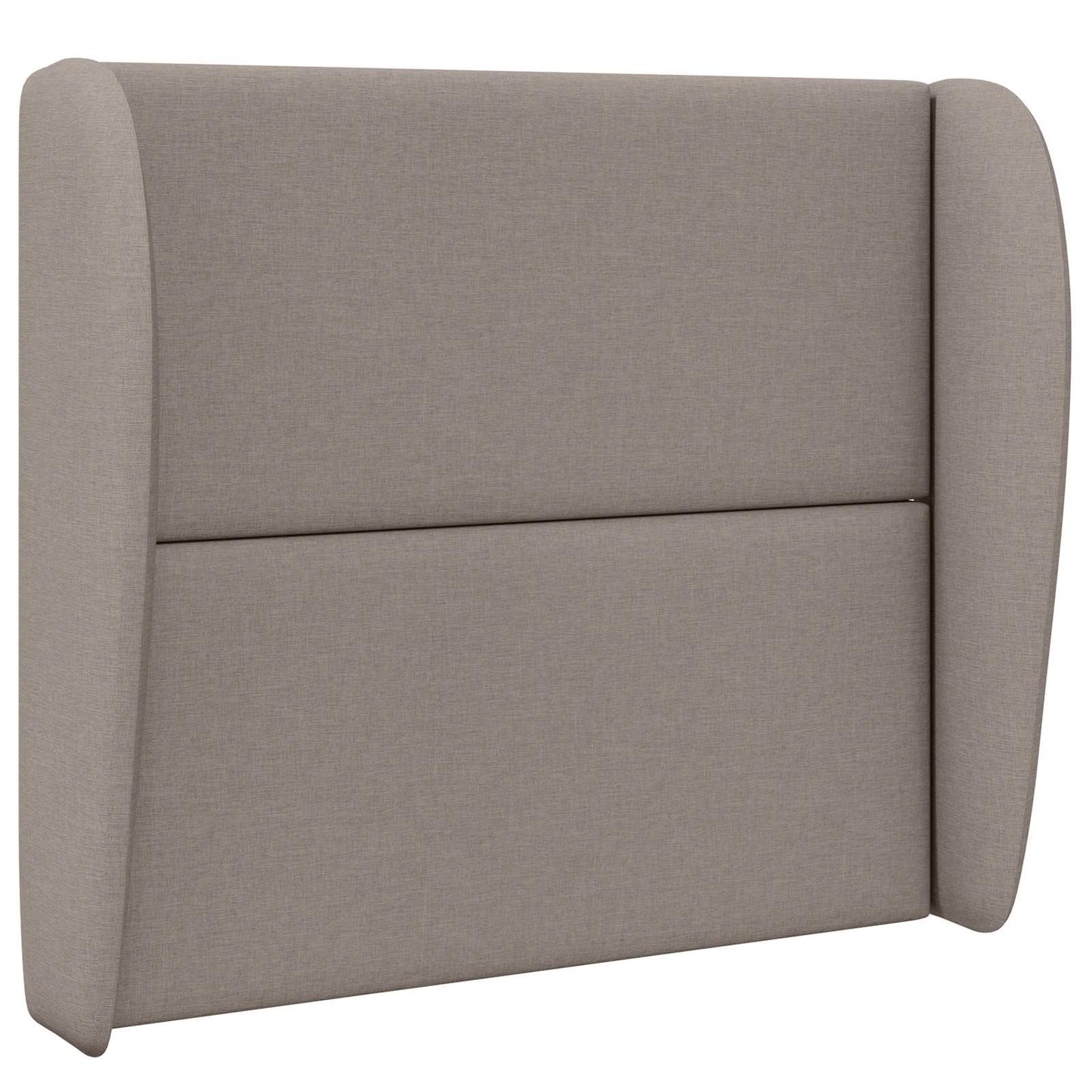 Kopfteil Ohr Beige 80 x 23 x 6 cm Stoff