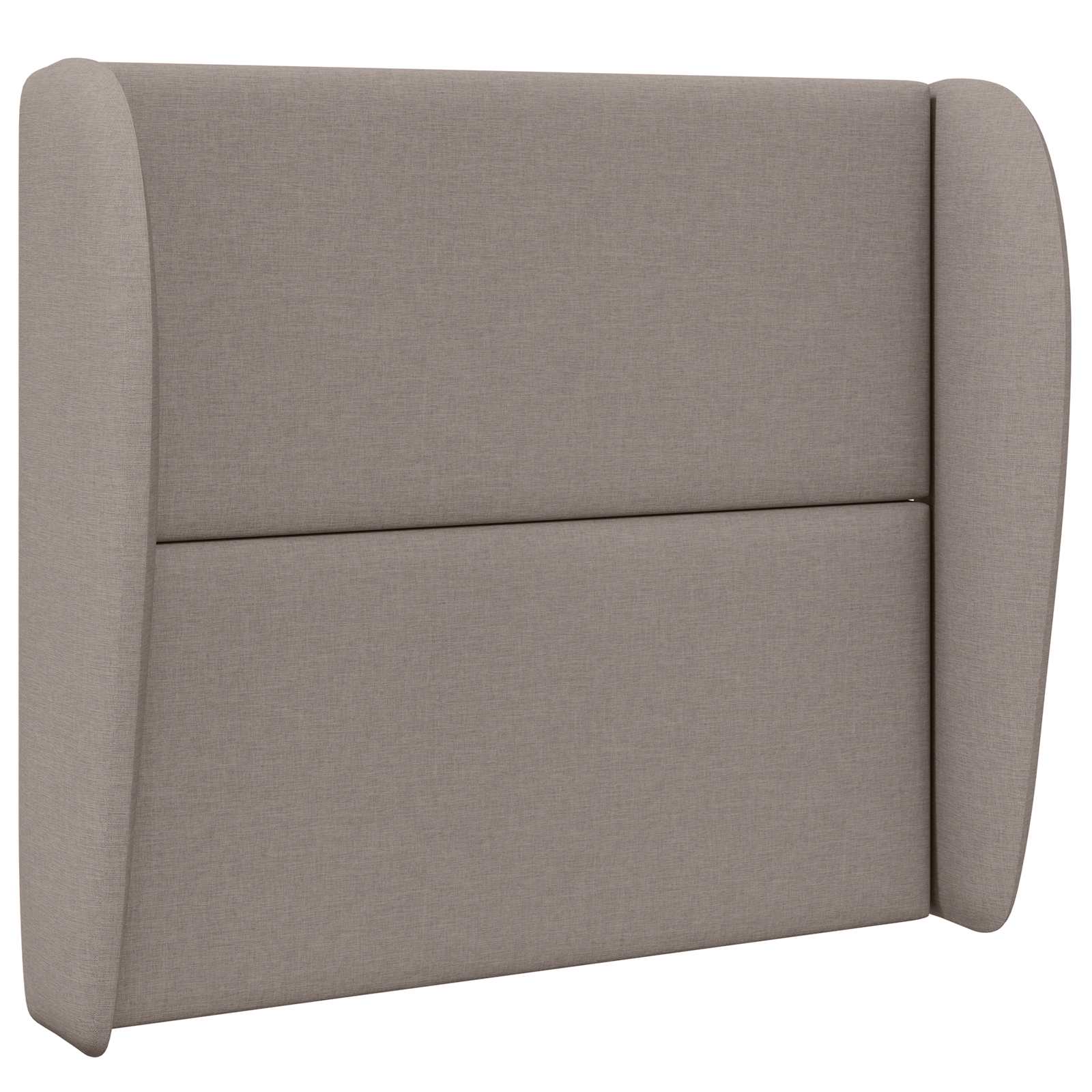 Kopfteil Ohr Beige 80 x 23 x 6 cm Stoff