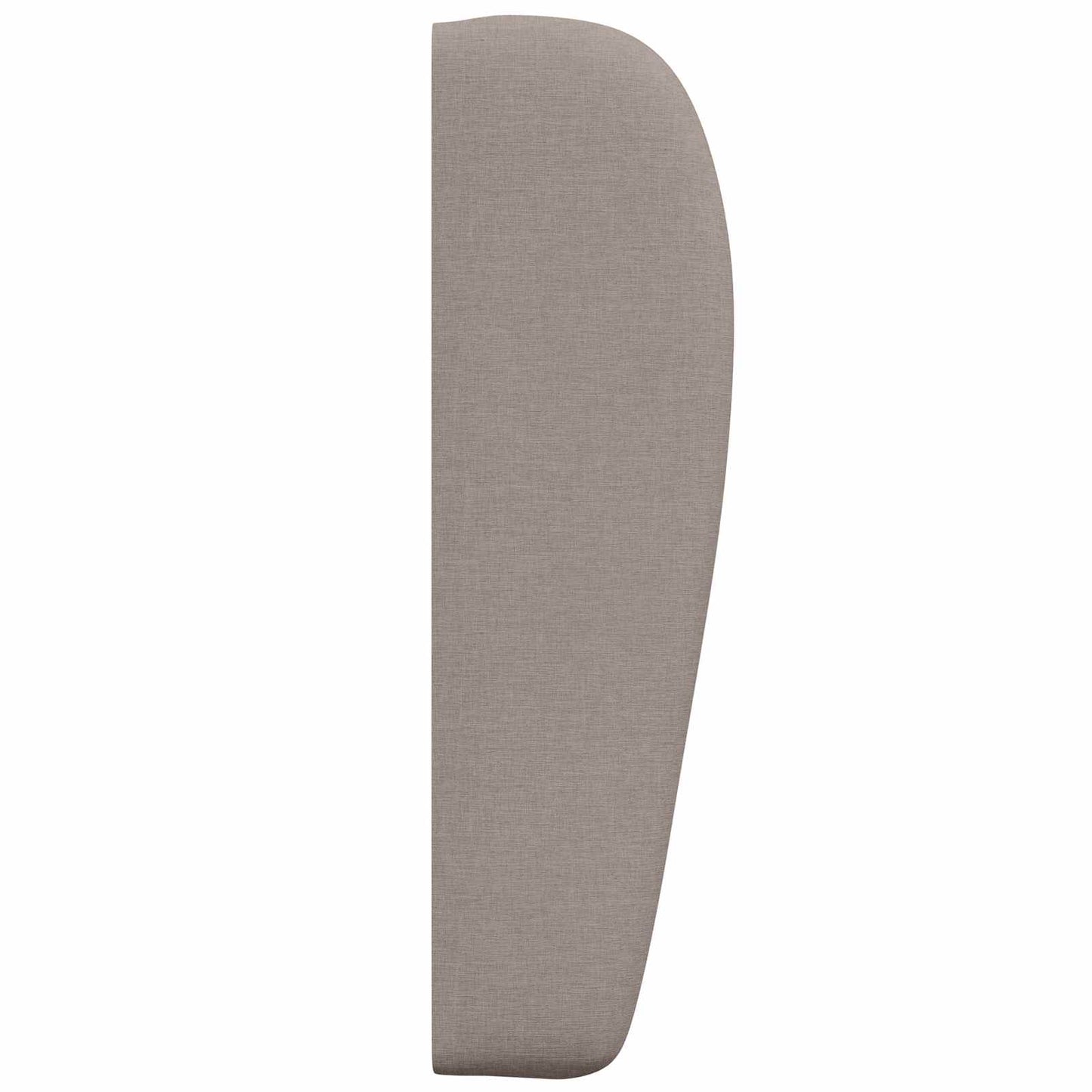 Kopfteil Ohr Beige 80 x 23 x 6 cm Stoff