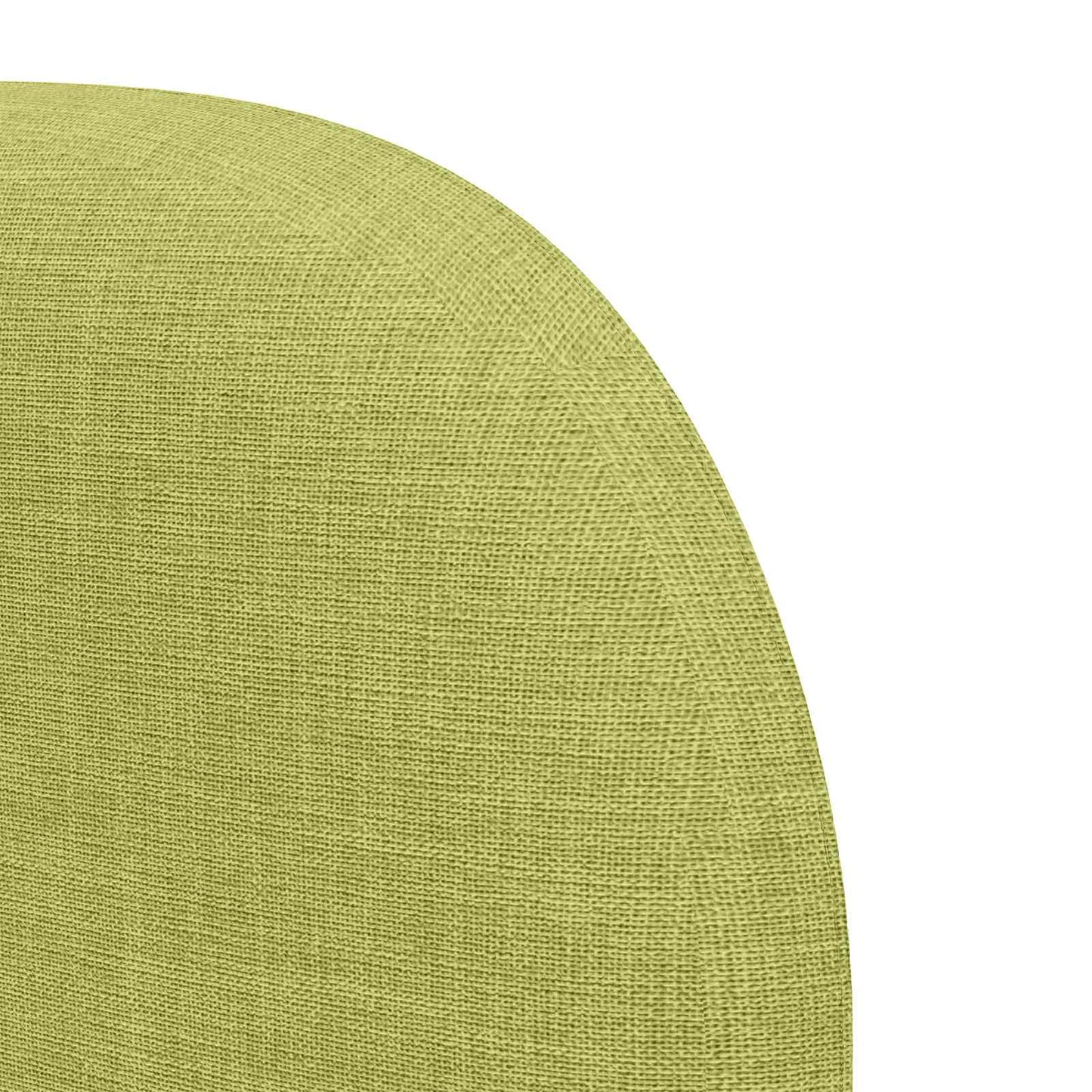 Kopfteil Ohr Grün 80 x 23 x 6 cm Stoff