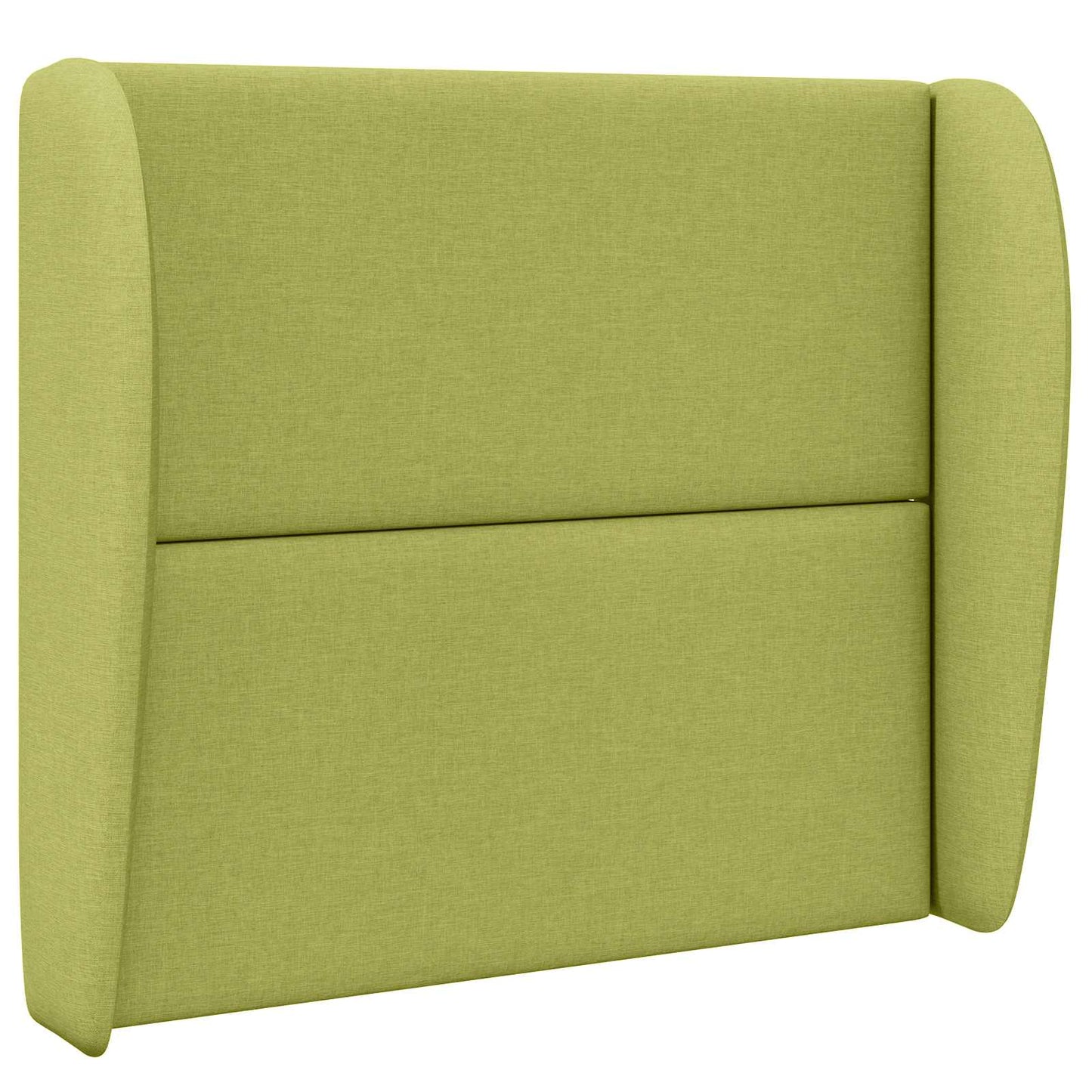 Kopfteil Ohr Grün 80 x 23 x 6 cm Stoff