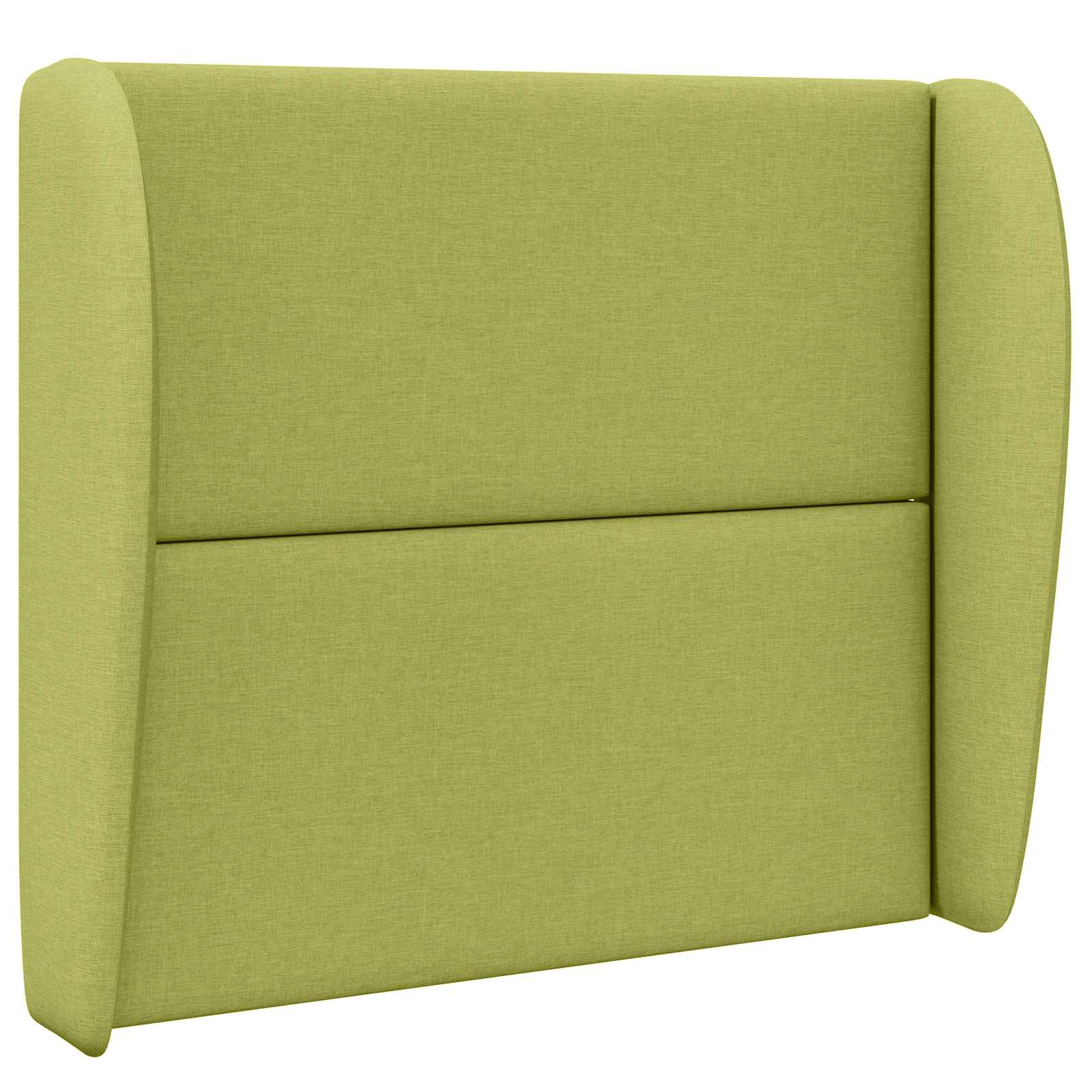 Kopfteil Ohr Grün 80 x 23 x 6 cm Stoff