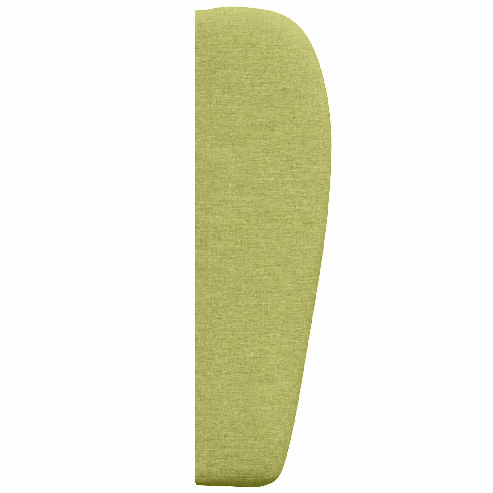 Kopfteil Ohr Grün 80 x 23 x 6 cm Stoff