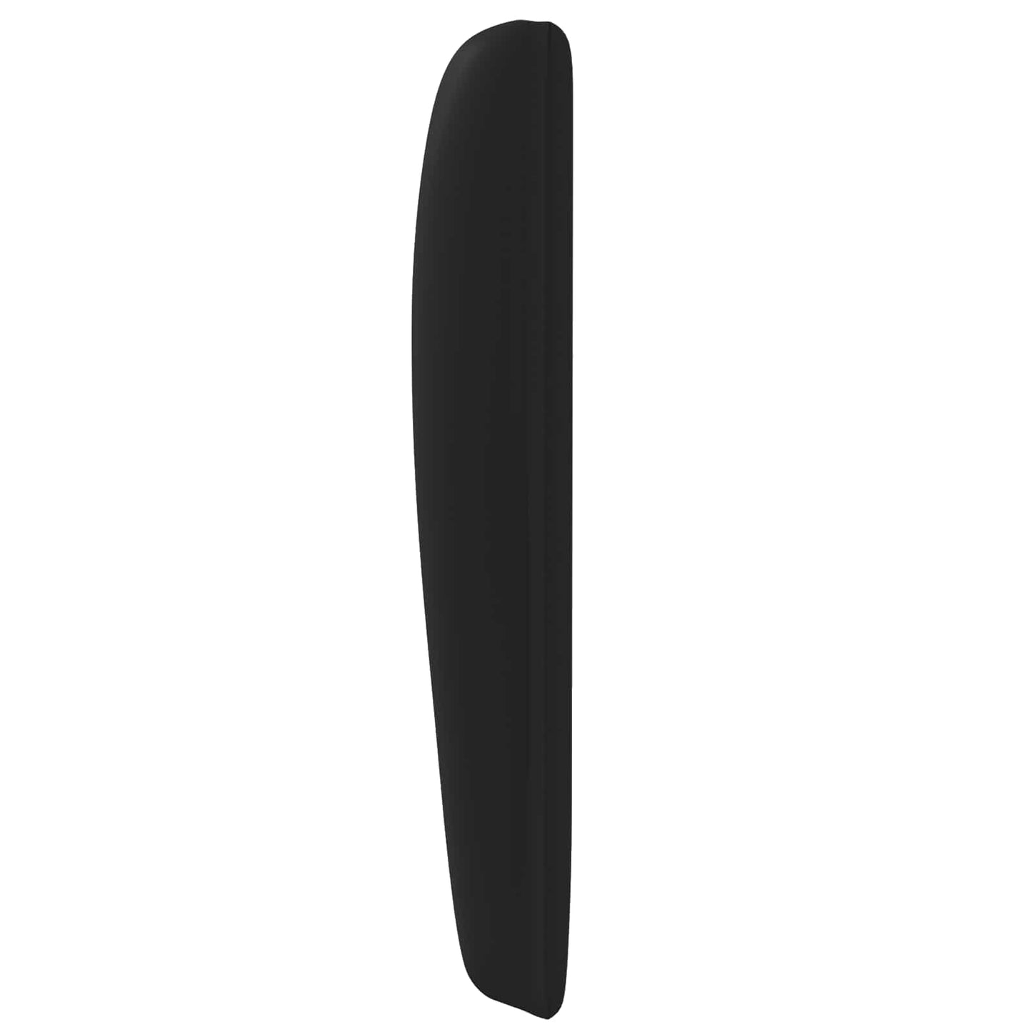 Kopfteil Ohr Schwarz 80 x 23 x 6 cm PVC