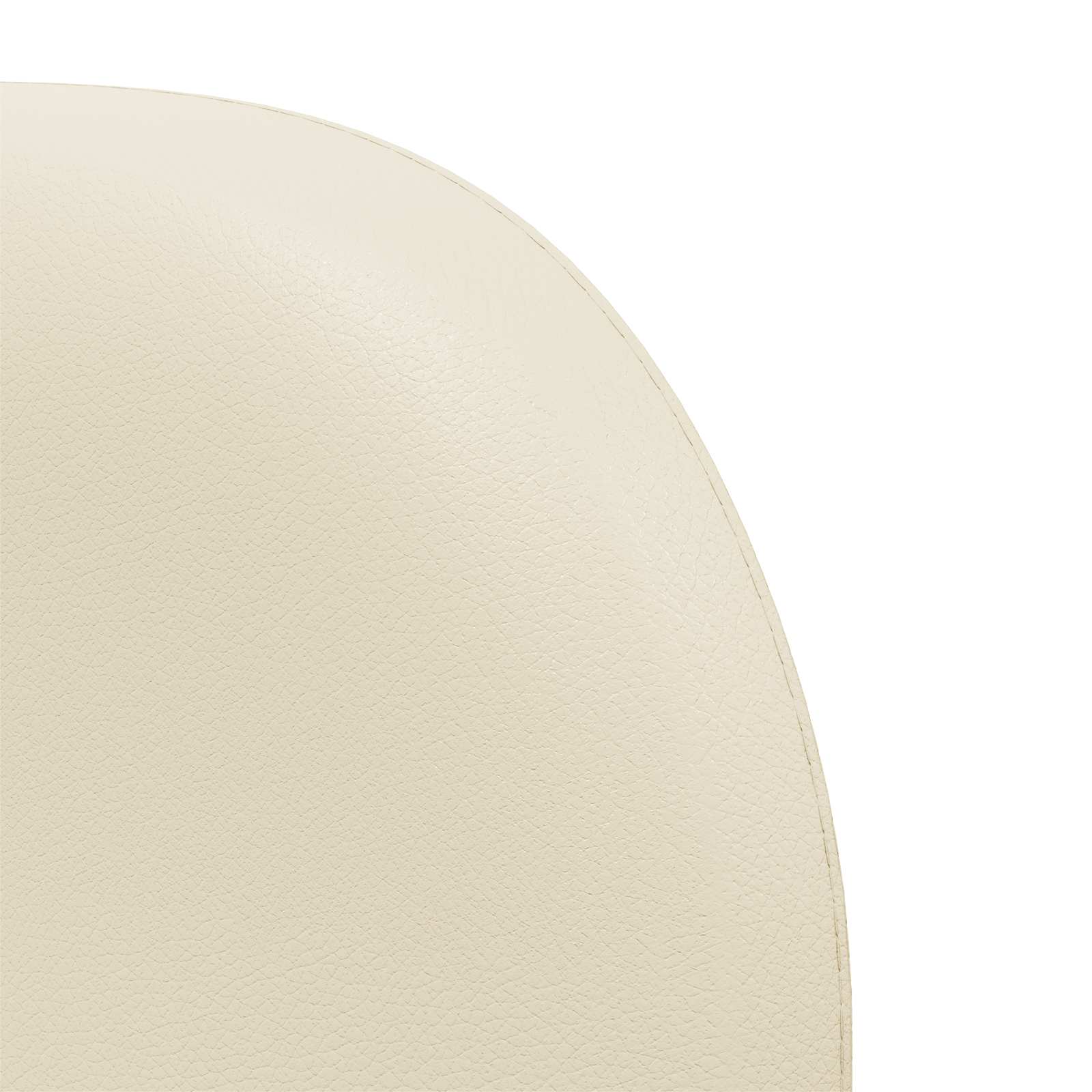 Kopfteil Ohr Creme 80 x 23 x 6 cm PVC