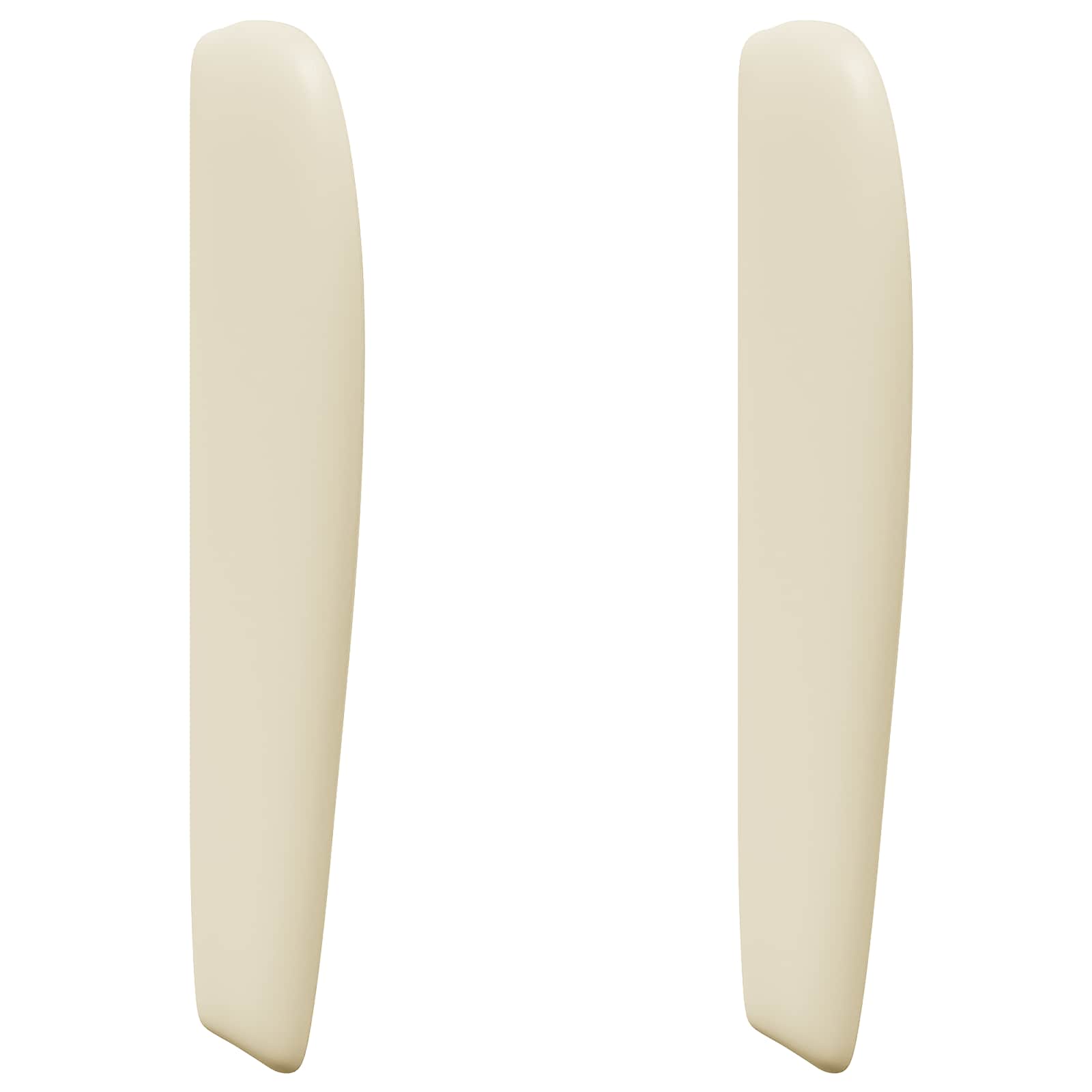 Kopfteil Ohr Creme 80 x 23 x 6 cm PVC