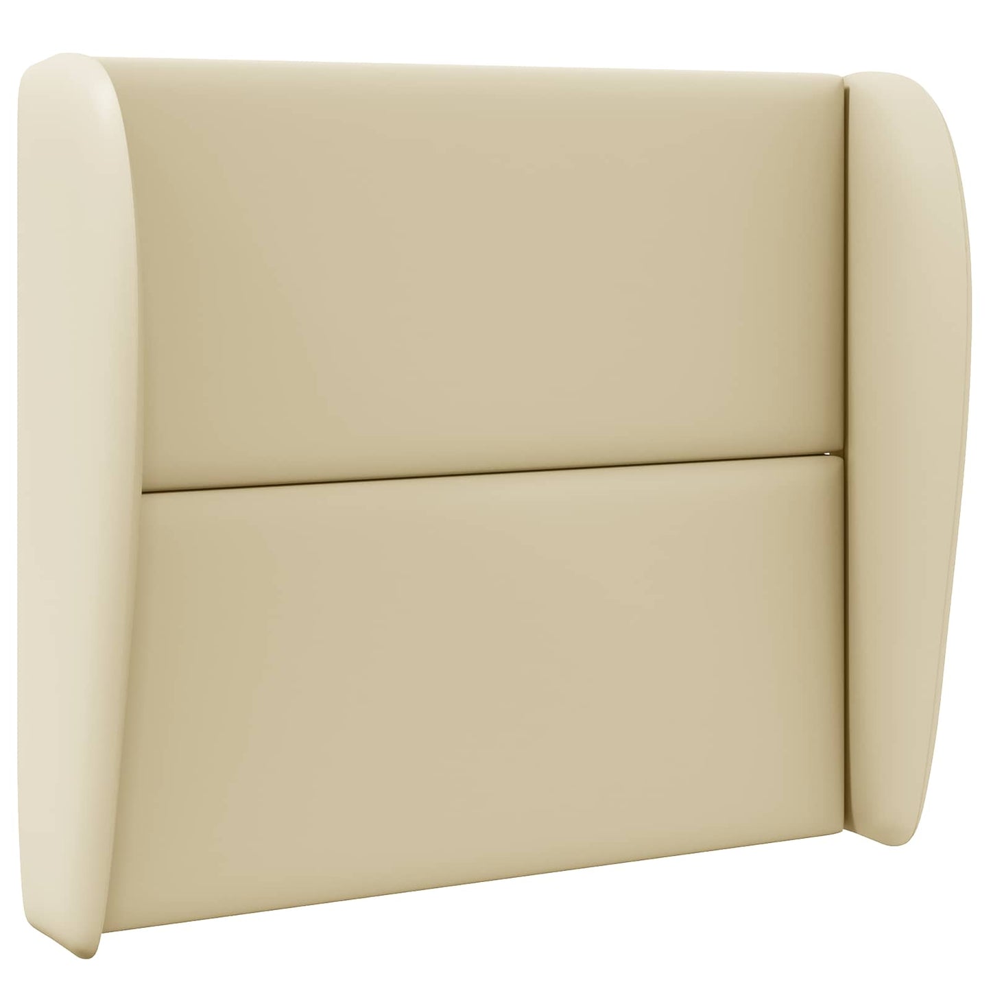Kopfteil Ohr Creme 80 x 23 x 6 cm PVC