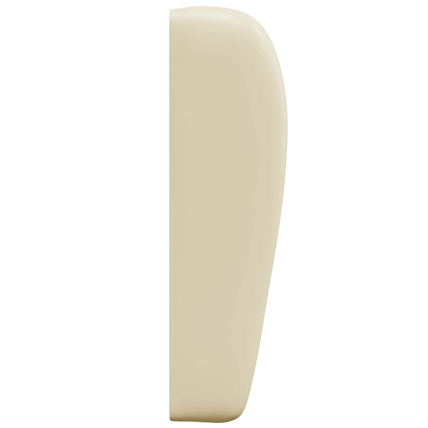 Kopfteil Ohr Creme 80 x 23 x 6 cm PVC