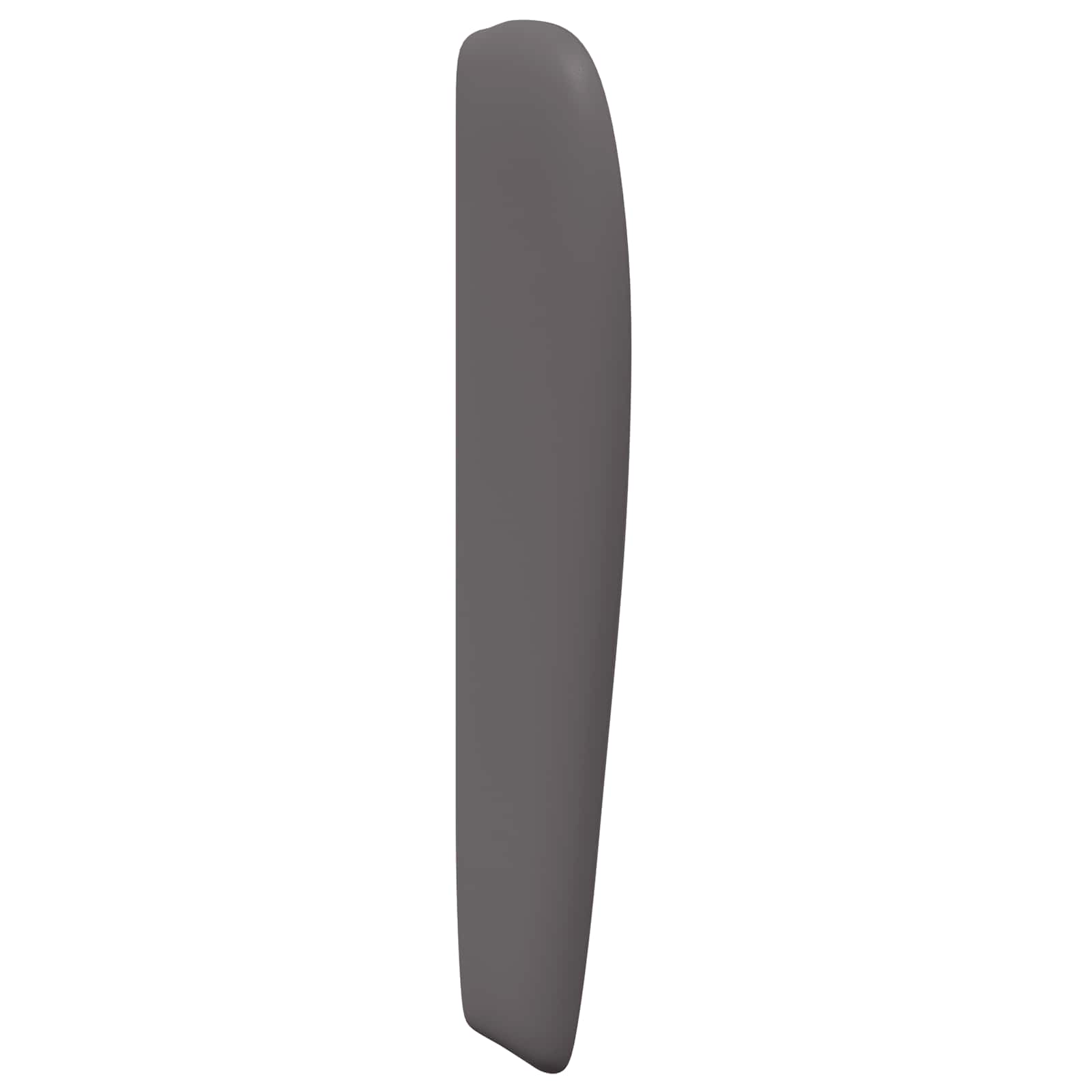 Kopfteil Ohr Dunkelgrau 80 x 23 x 6 cm PVC