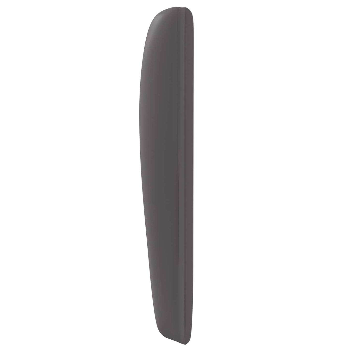 Kopfteil Ohr Dunkelgrau 80 x 23 x 6 cm PVC
