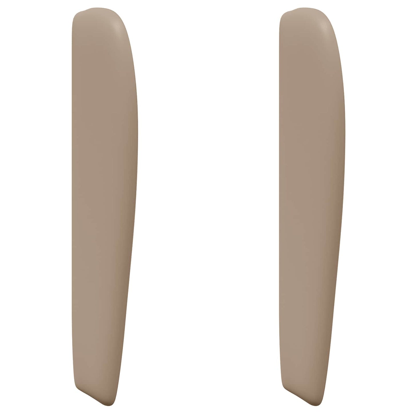 Kopfteil Ohr Braun 80 x 23 x 6 cm PVC