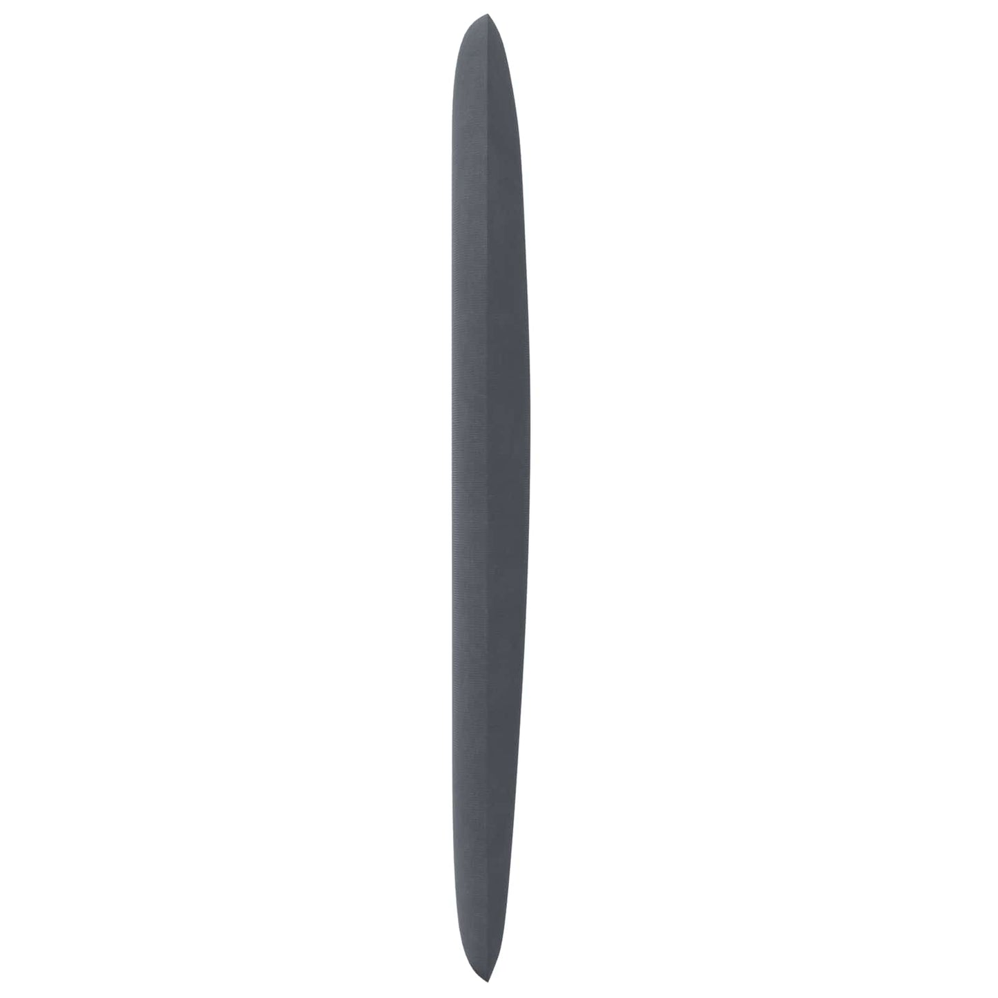 Kopfteil Ohr Dunkelgrau 80 x 23 x 6 cm Samt