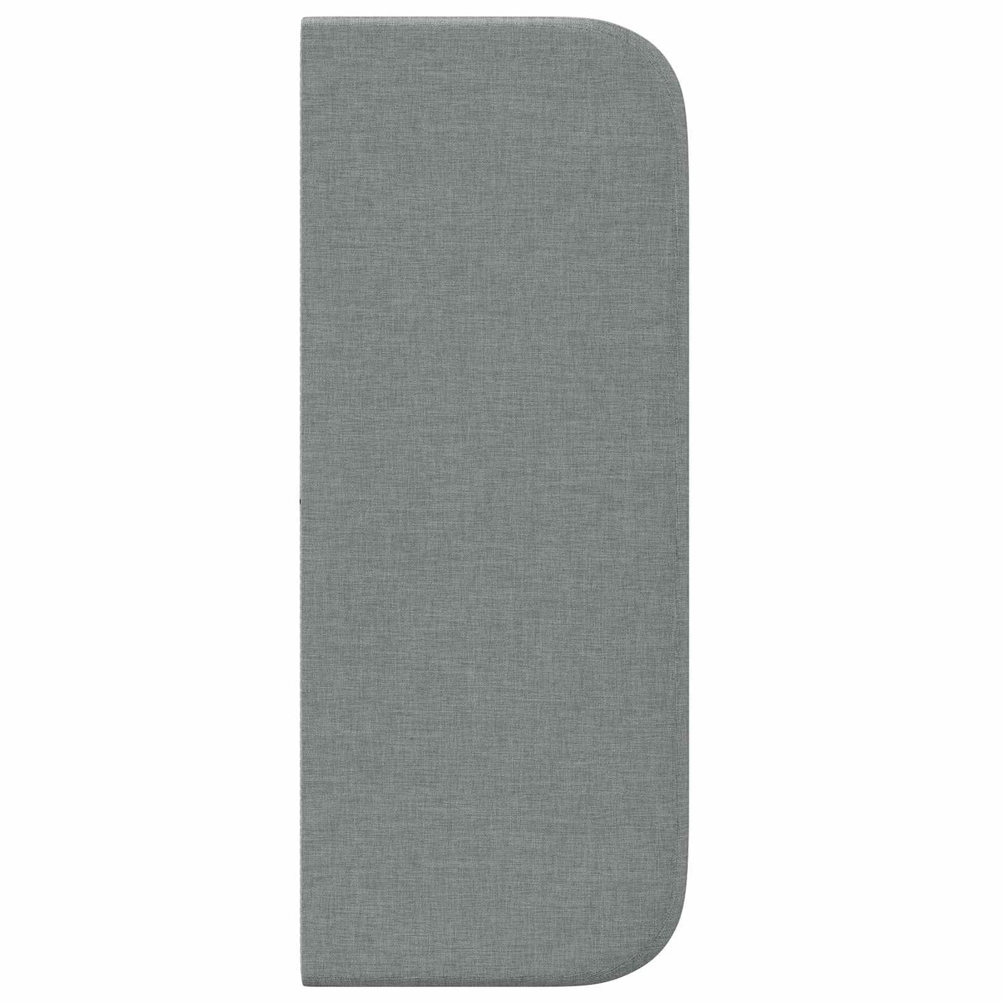 Kopfteil Ohr mit Kopfteil Grau 40,5 x 40,5 x 4 cm Stoff