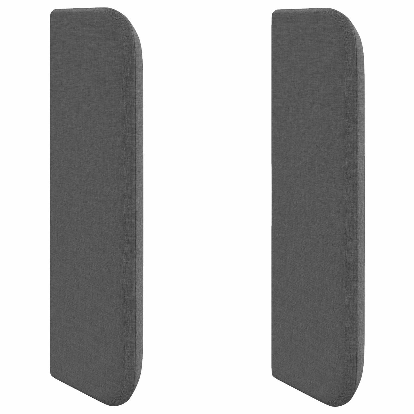 Kopfteil Ohr Dunkelgrau 40,5 x 40,5 x 4 cm Stoff