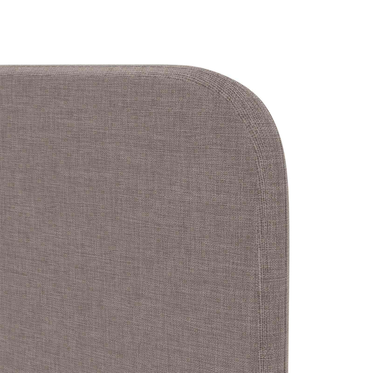 Kopfteil Ohr Taupe 40,5 x 40,5 x 4 cm Stoff