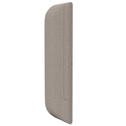 Kopfteil Ohr Taupe 40,5 x 40,5 x 4 cm Stoff