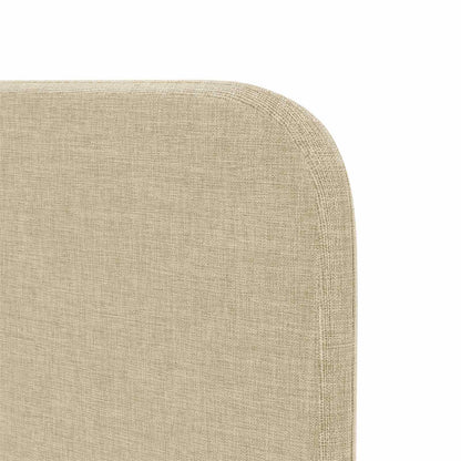 Kopfteil Ohr Creme 40,5 x 40,5 x 4 cm Stoff