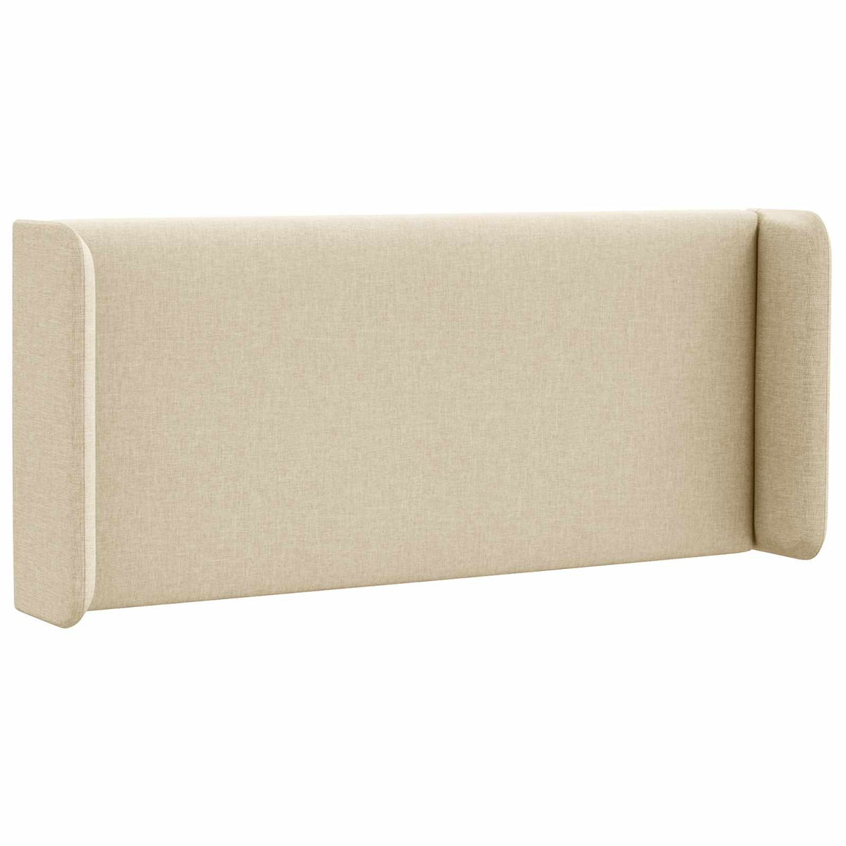 Kopfteil Ohr Creme 40,5 x 40,5 x 4 cm Stoff