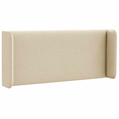 Kopfteil Ohr Creme 40,5 x 40,5 x 4 cm Stoff