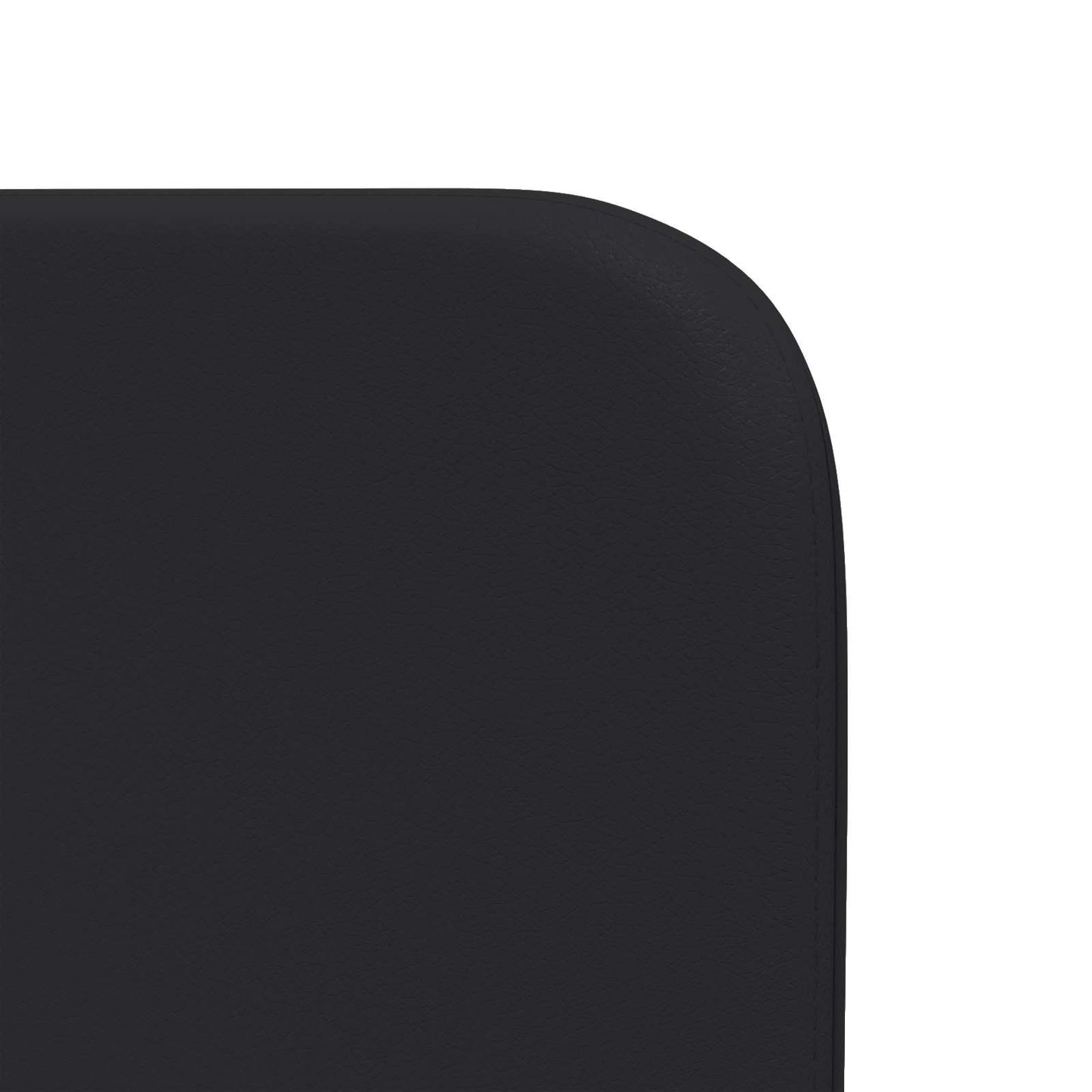Kopfteil Ohr Schwarz 40,5 x 40,5 x 4 cm PVC
