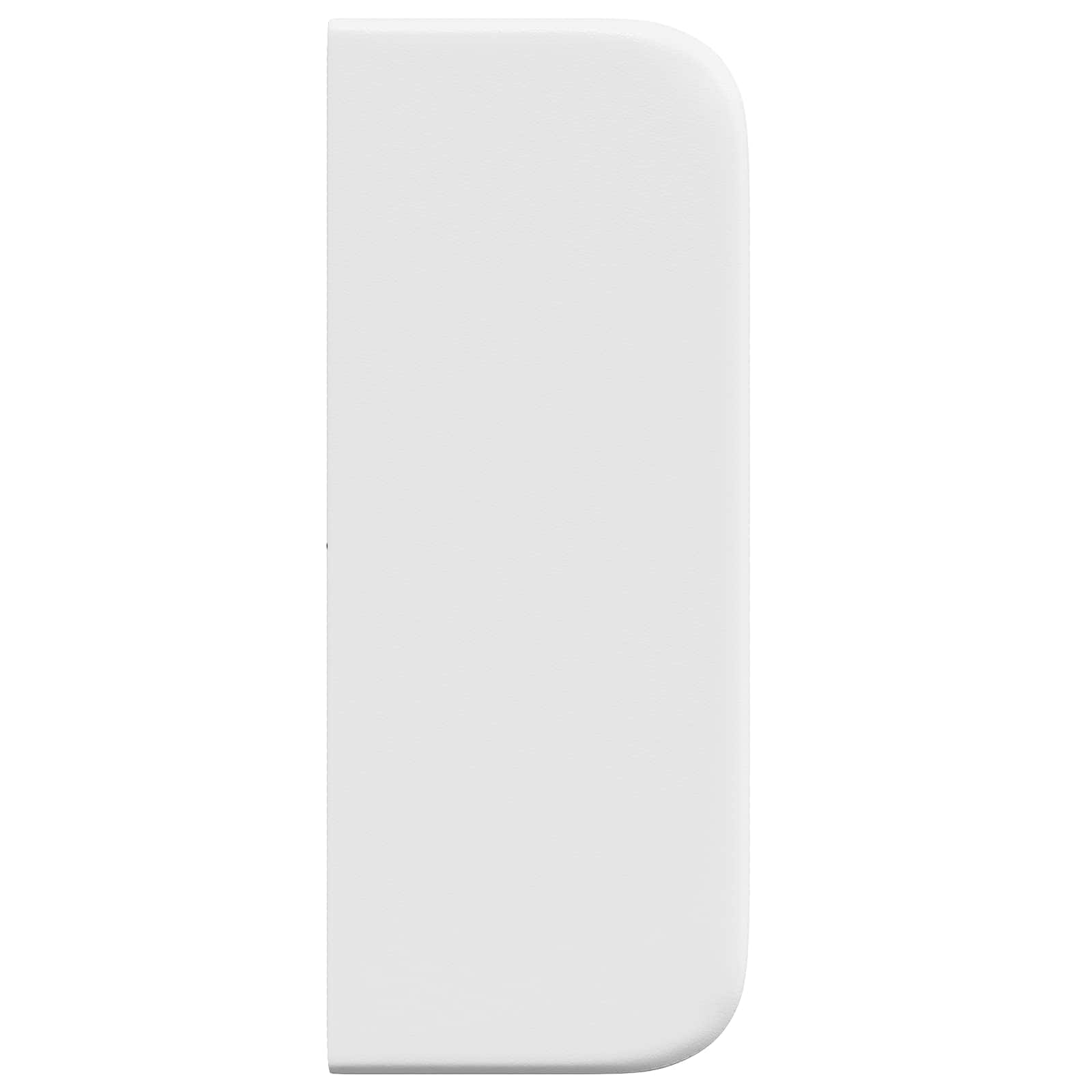 Kopfteil Ohr Weiß 40,5 x 40,5 x 4 cm PVC