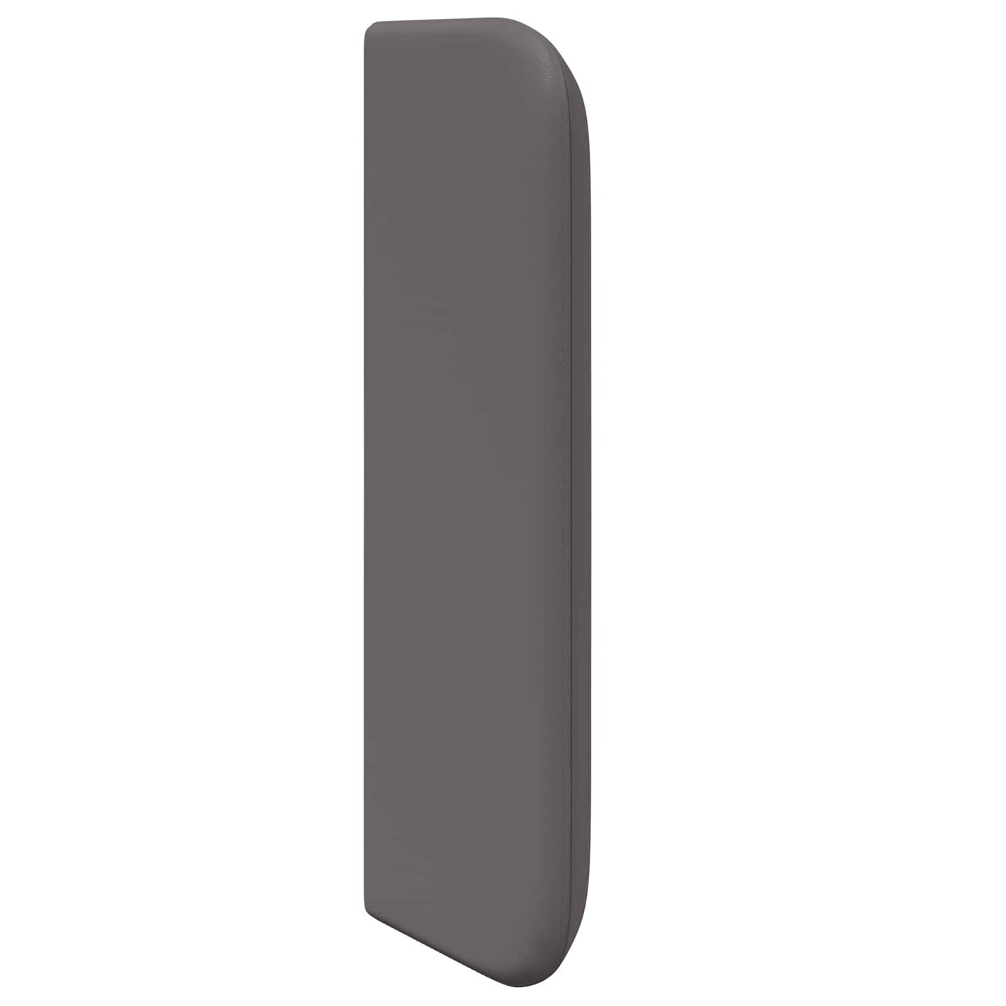 Kopfteil Ohr 2 pcs Grau 40 x 16 x 5 cm Sperrholz und Kunstleder
