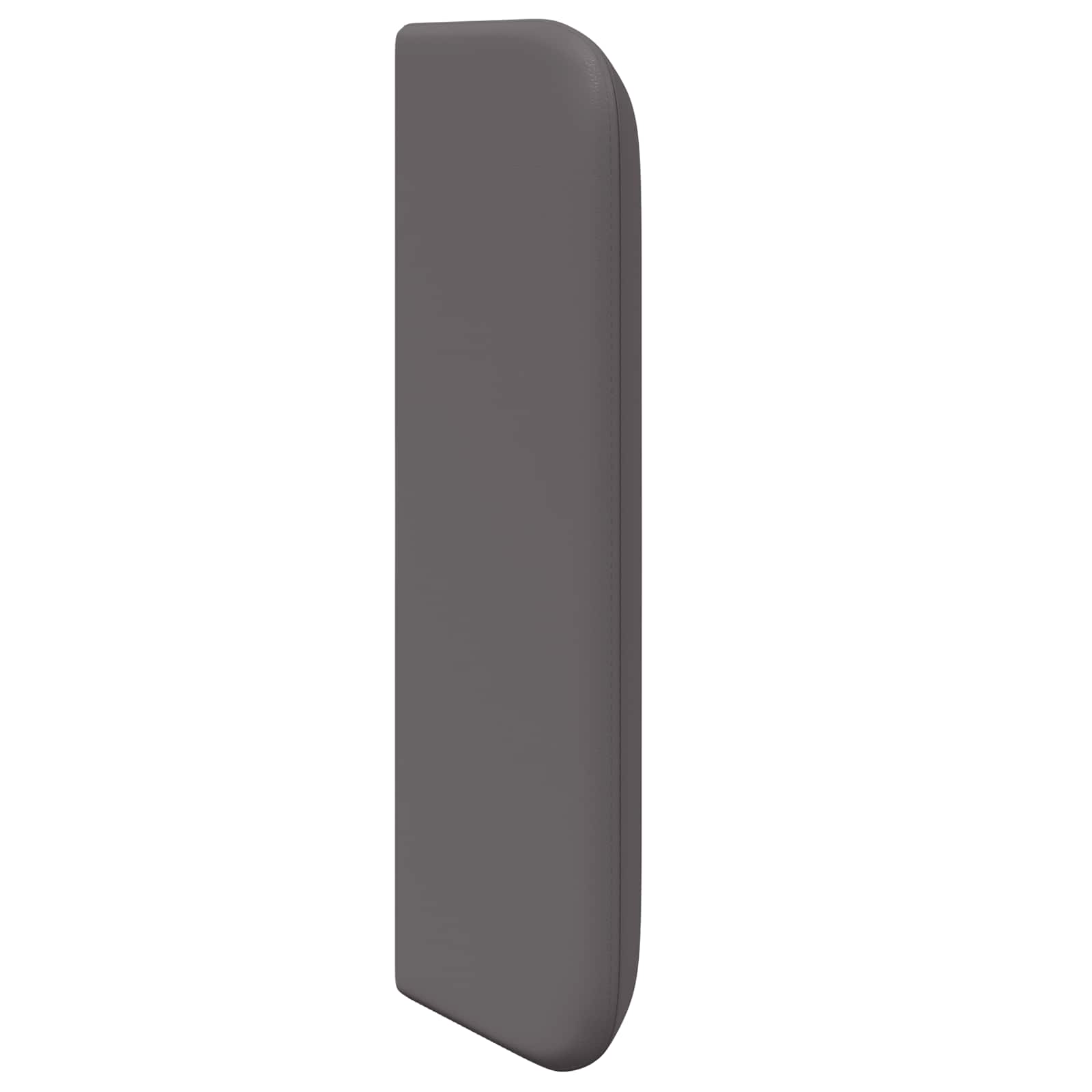 Kopfteil Ohr 2 pcs Grau 40 x 16 x 5 cm Sperrholz und Kunstleder