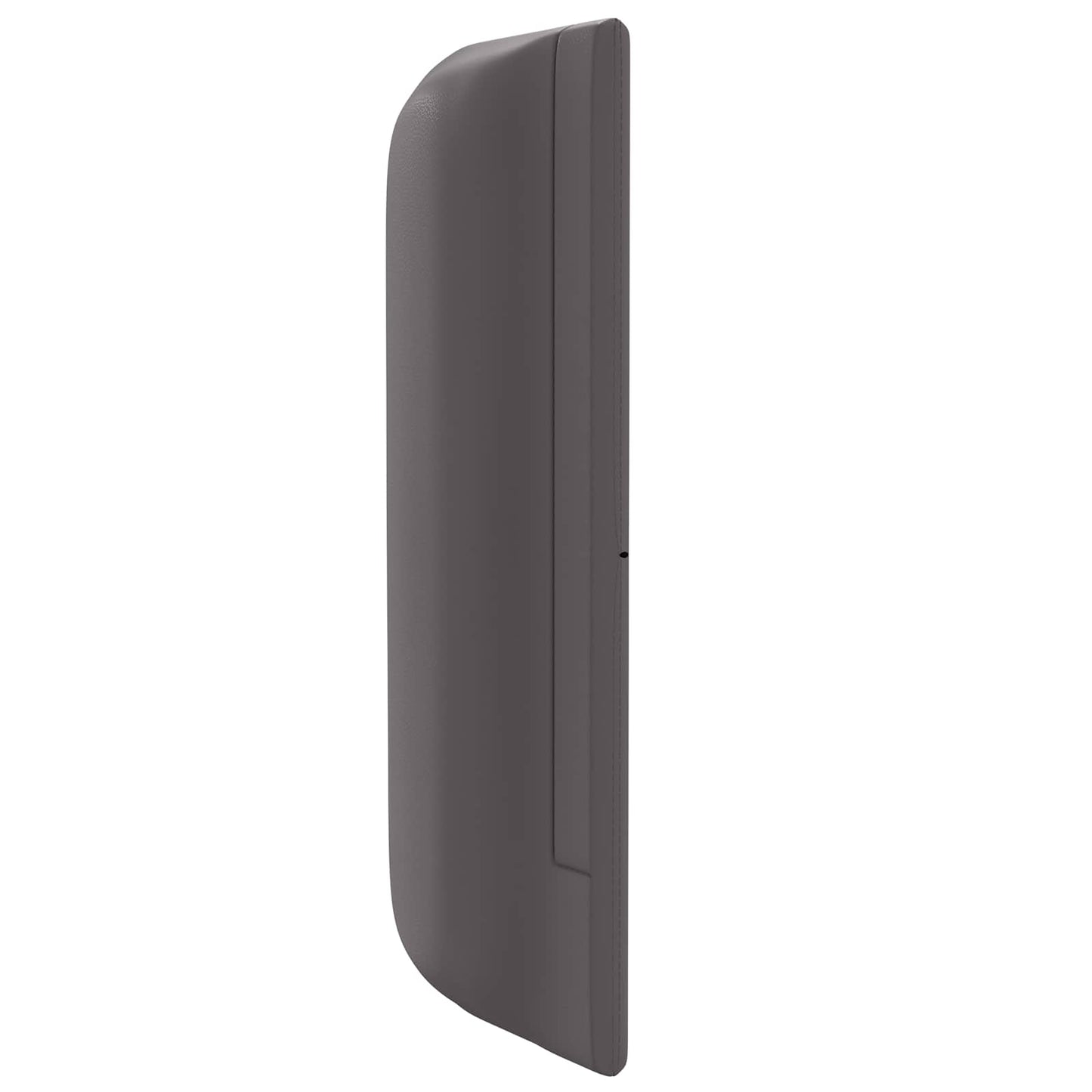 Kopfteil Ohr 2 pcs Grau 40 x 16 x 5 cm Sperrholz und Kunstleder