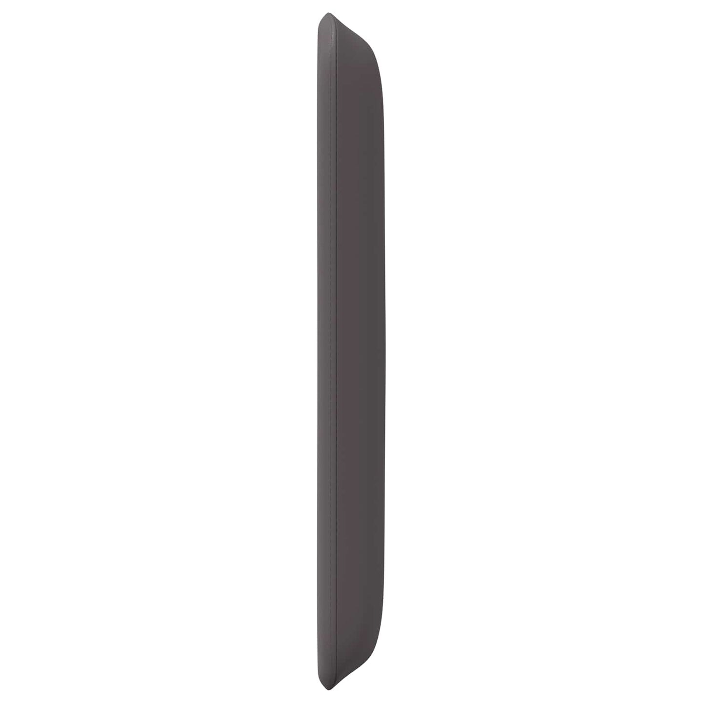 Kopfteil Ohr 2 pcs Grau 40 x 16 x 5 cm Sperrholz und Kunstleder