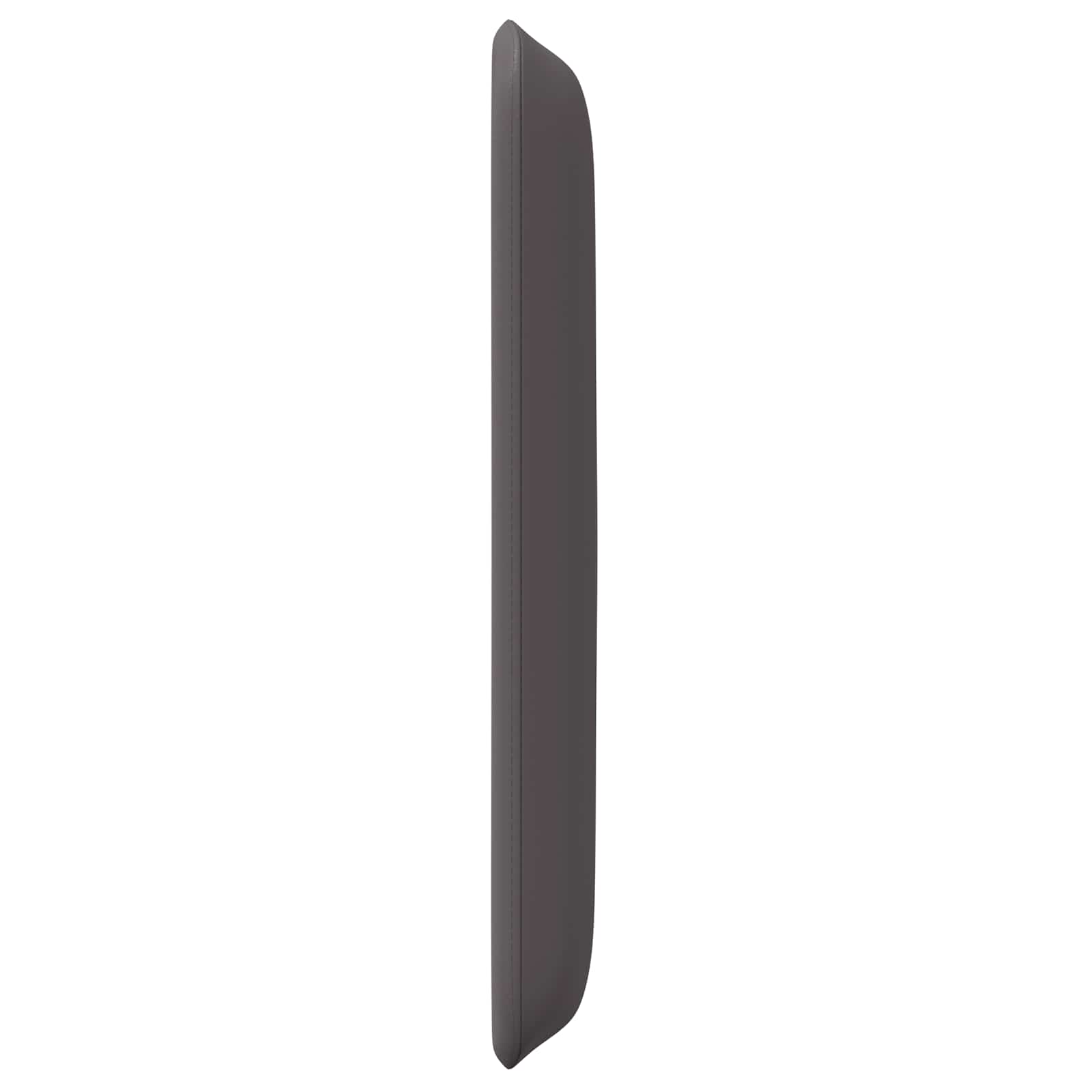Kopfteil Ohr 2 pcs Grau 40 x 16 x 5 cm Sperrholz und Kunstleder