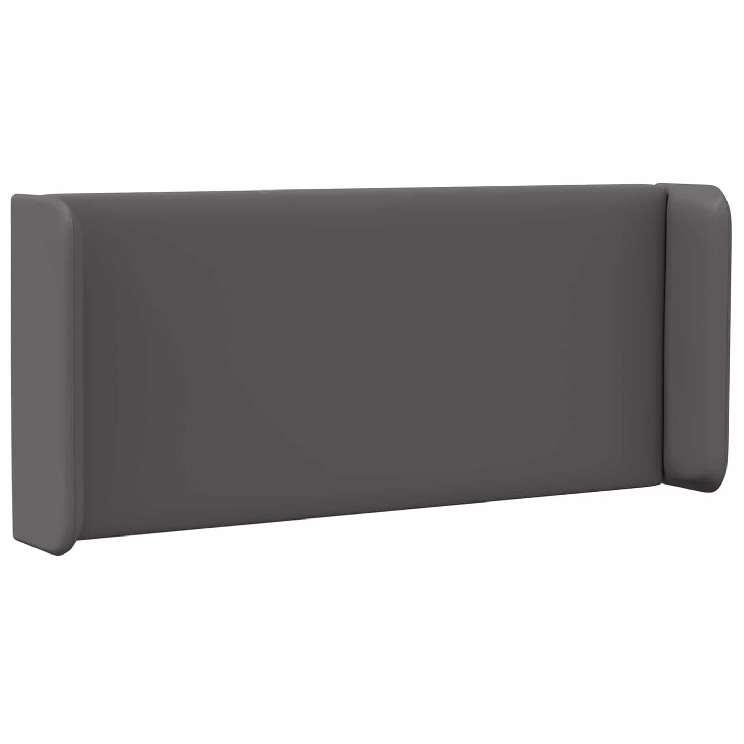 Kopfteil Ohr 2 pcs Grau 40 x 16 x 5 cm Sperrholz und Kunstleder