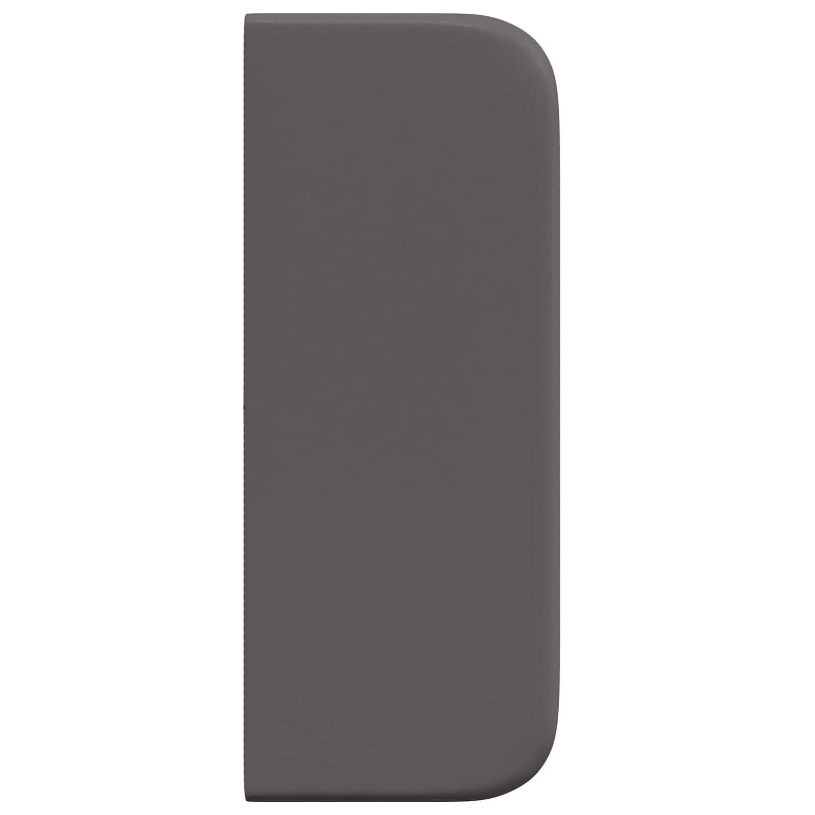 Kopfteil Ohr 2 pcs Grau 40 x 16 x 5 cm Sperrholz und Kunstleder
