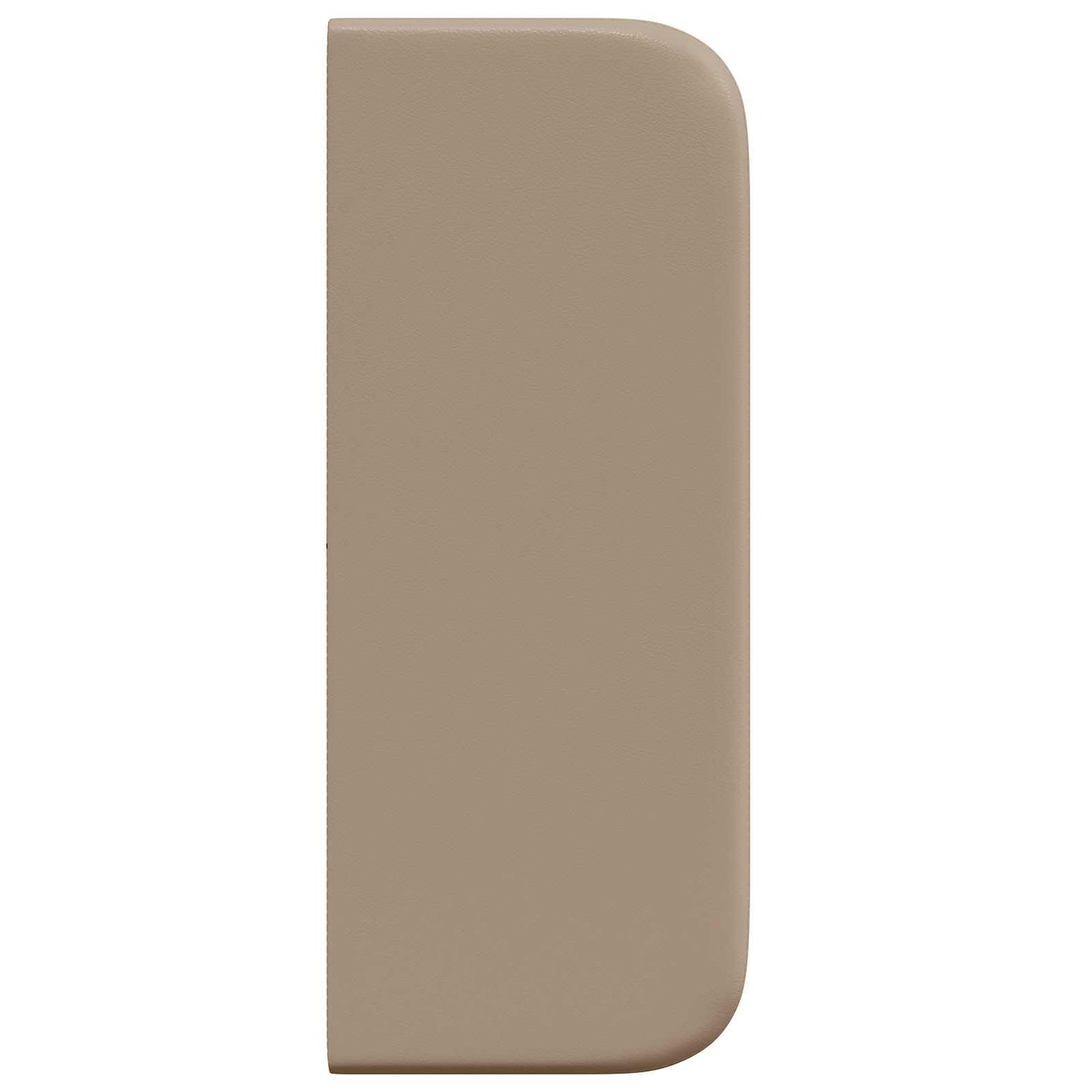 Kopfteil Ohr Braun 40,5 x 40,5 x 4 cm PVC
