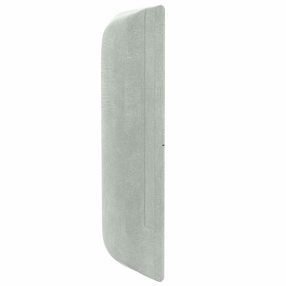 Kopfteil Ohr Hellgrau 40,5 x 40,5 x 4 cm Samt