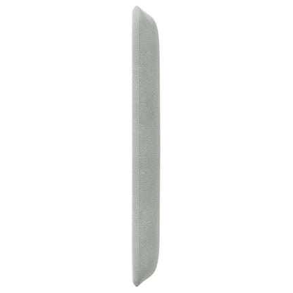 Kopfteil Ohr Hellgrau 40,5 x 40,5 x 4 cm Samt