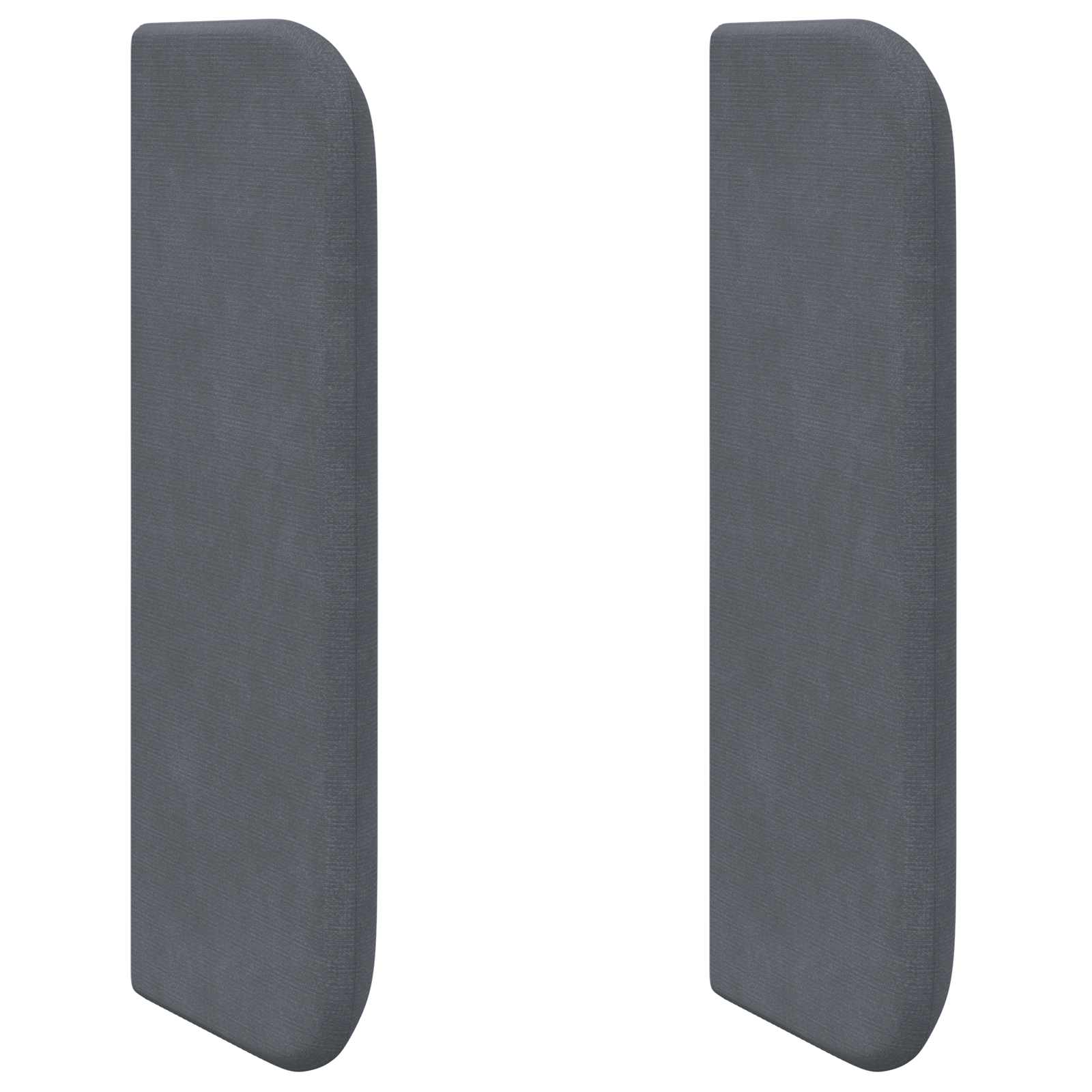 Kopfteil Ohr Grau 40,5 x 40,5 x 4 cm Samt