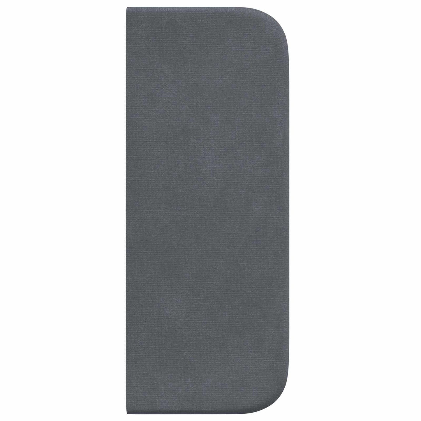 Kopfteil Ohr Grau 40,5 x 40,5 x 4 cm Samt