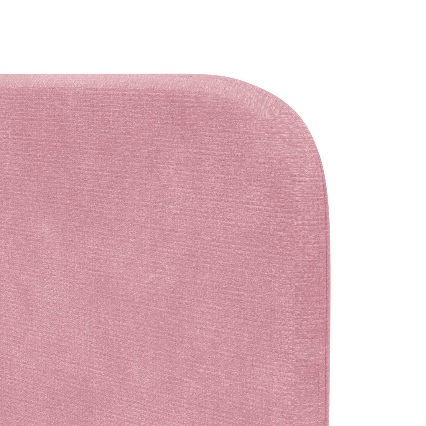 Kopfteil Ohr Rosa 40,5 x 40,5 x 4 cm Samt